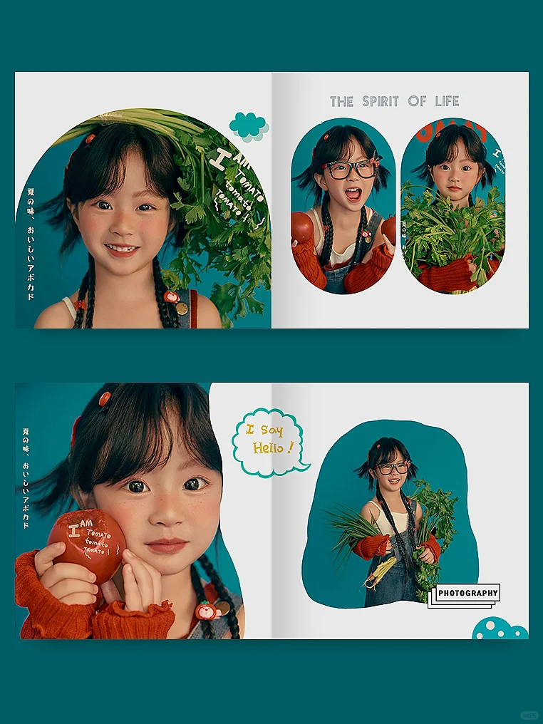 儿童相册排版 一份专属于她的礼物🎁