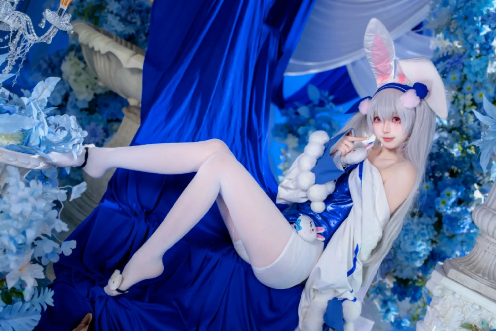 尤物级包裹式丰腴！白丝透肤の禁忌诱惑！