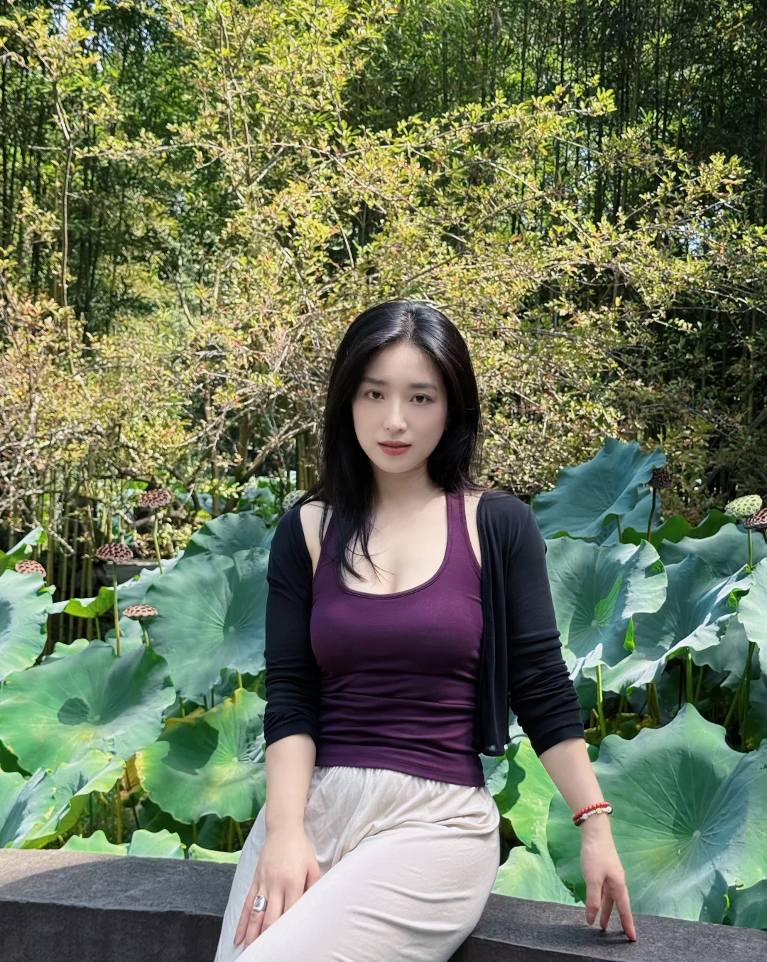 秋天的荷花，好美