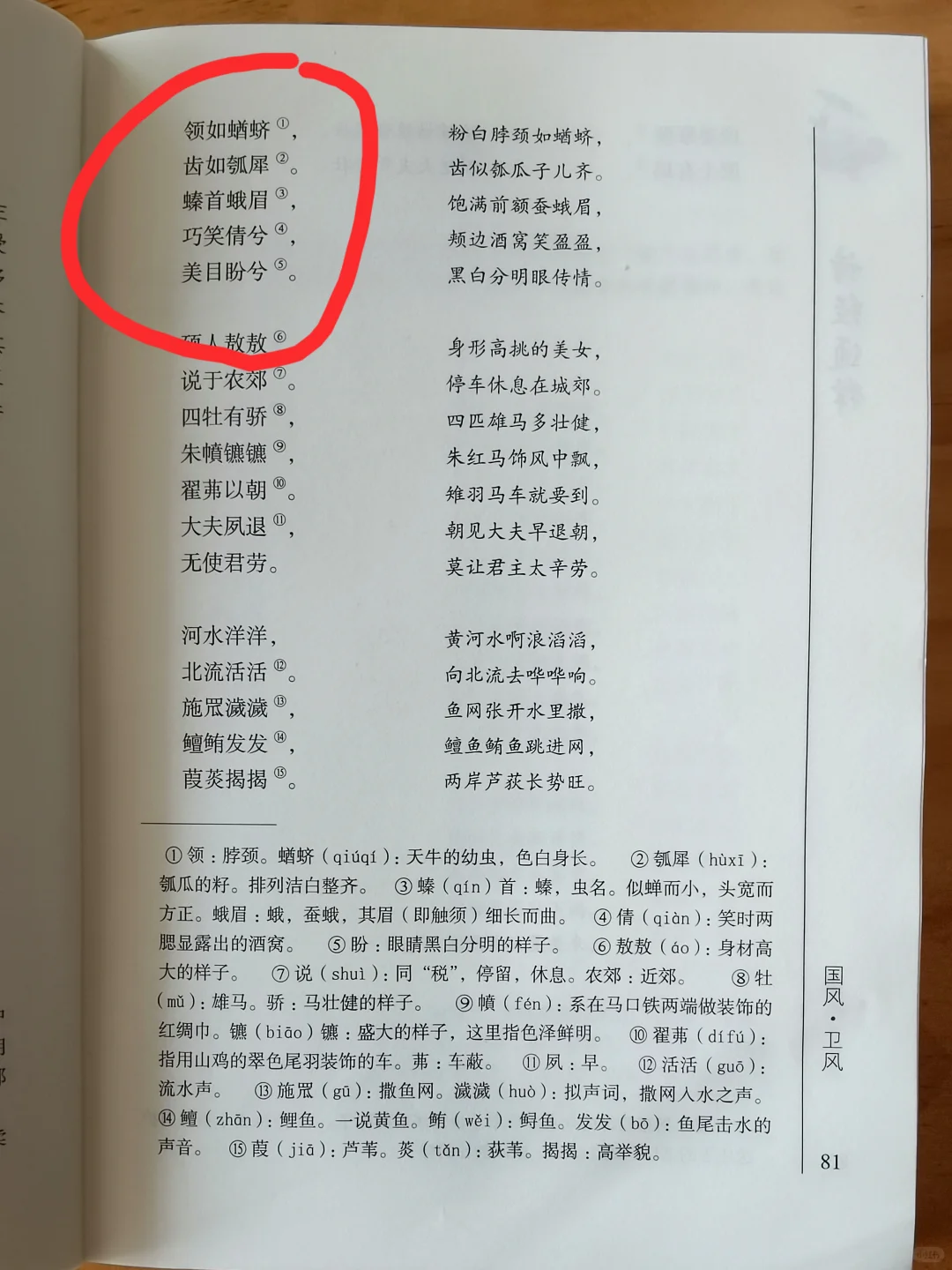 诗经-《硕人》：美人儿！美人儿！