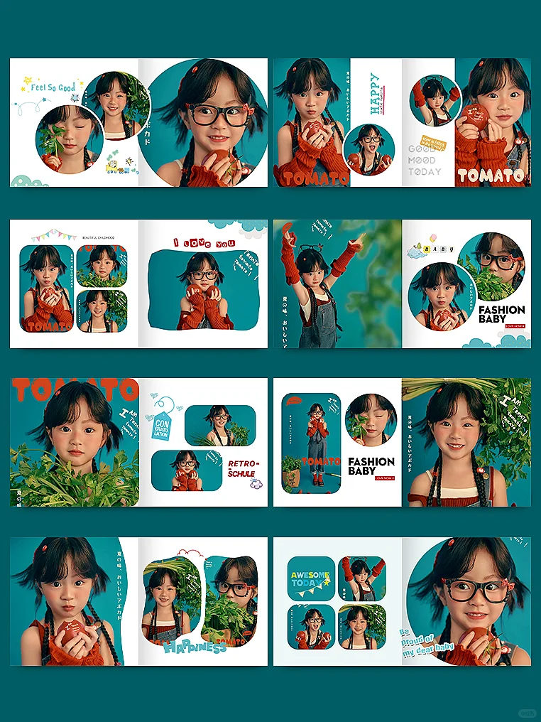 儿童相册排版 一份专属于她的礼物🎁