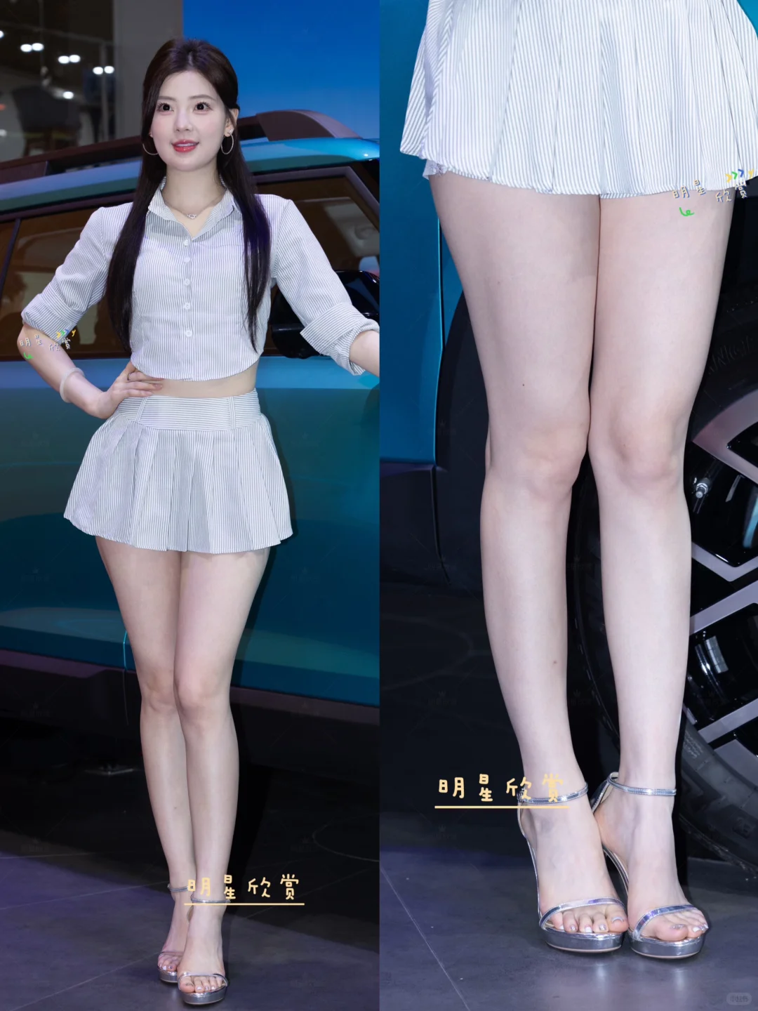 元气甜嘟嘟的春晓白到闪眼