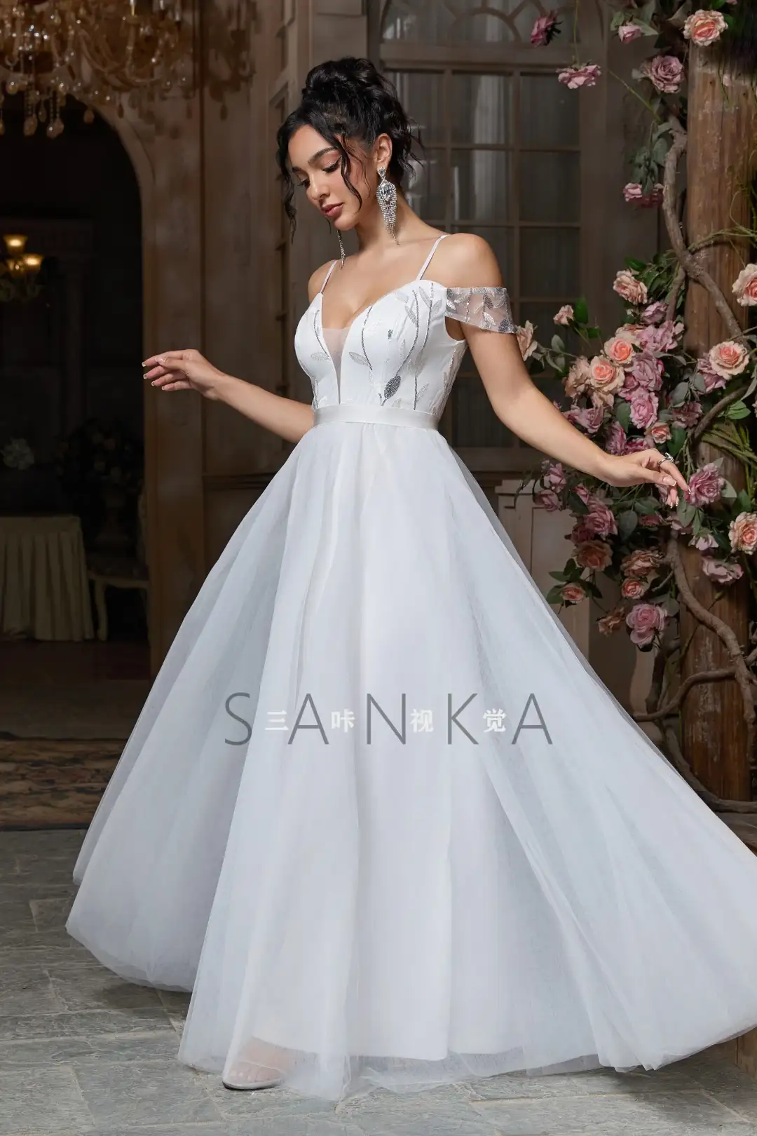 礼服👗|跨境电商外贸外模拍摄拼拍