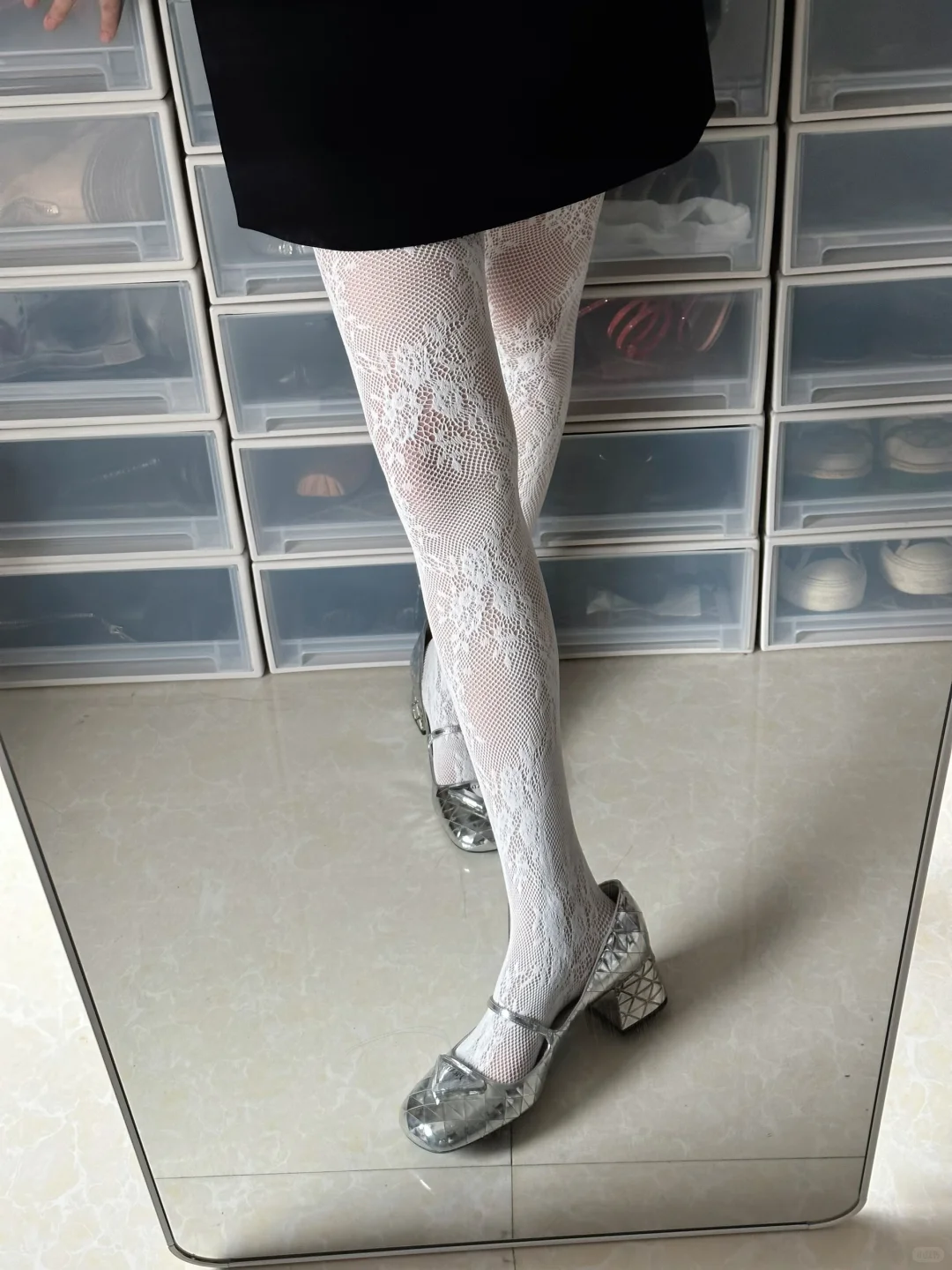 白蕾丝袜好仙啊～