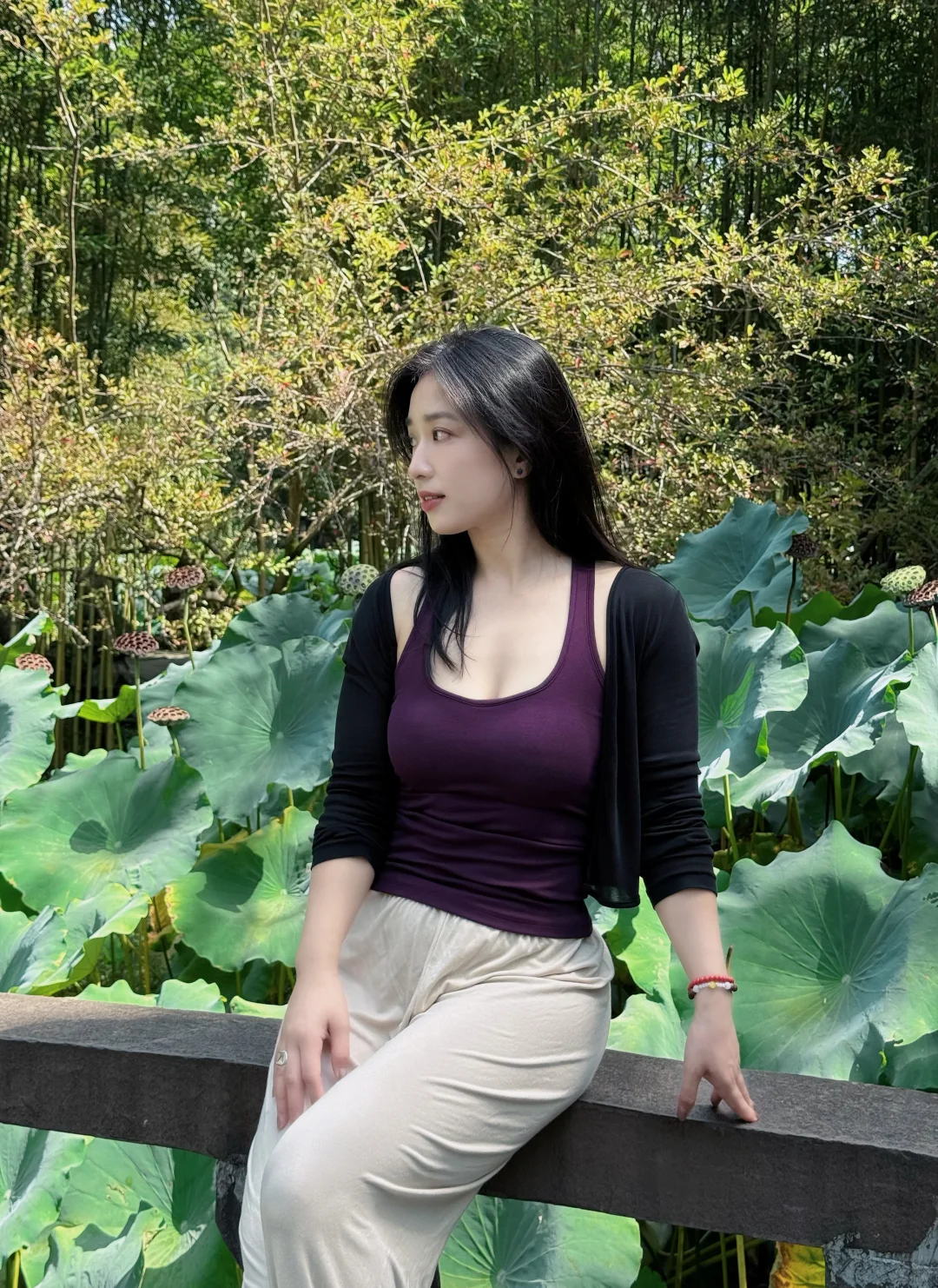 秋天的荷花，好美