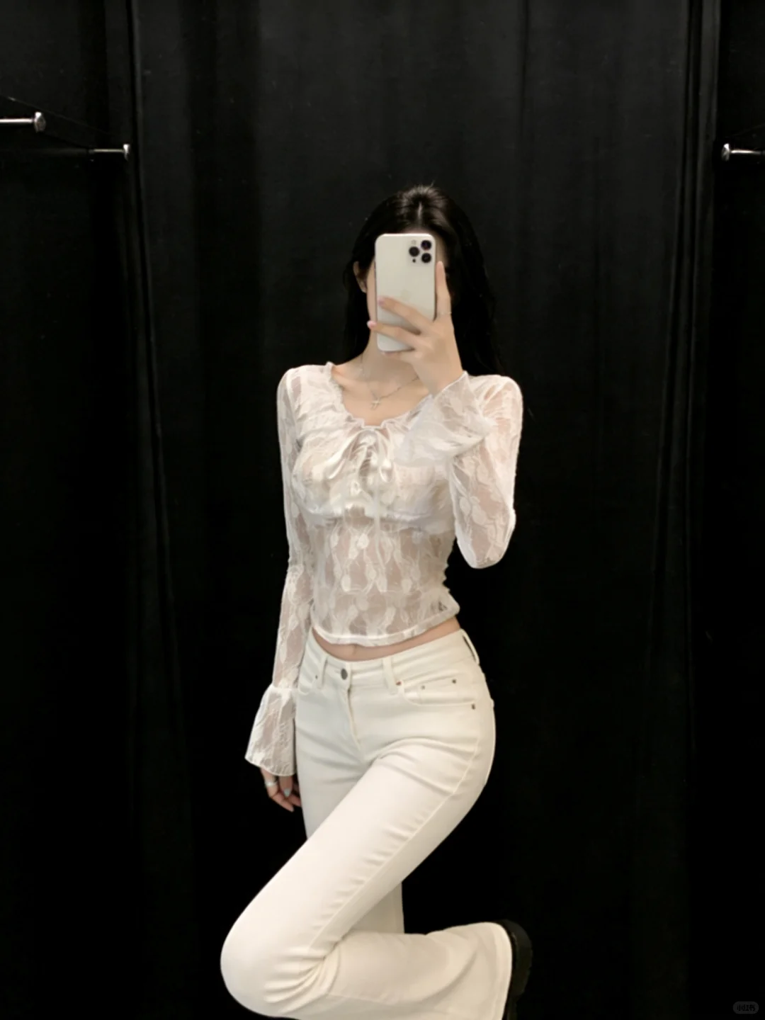 纯欲显瘦！这件蕾丝真的好看到没边了！