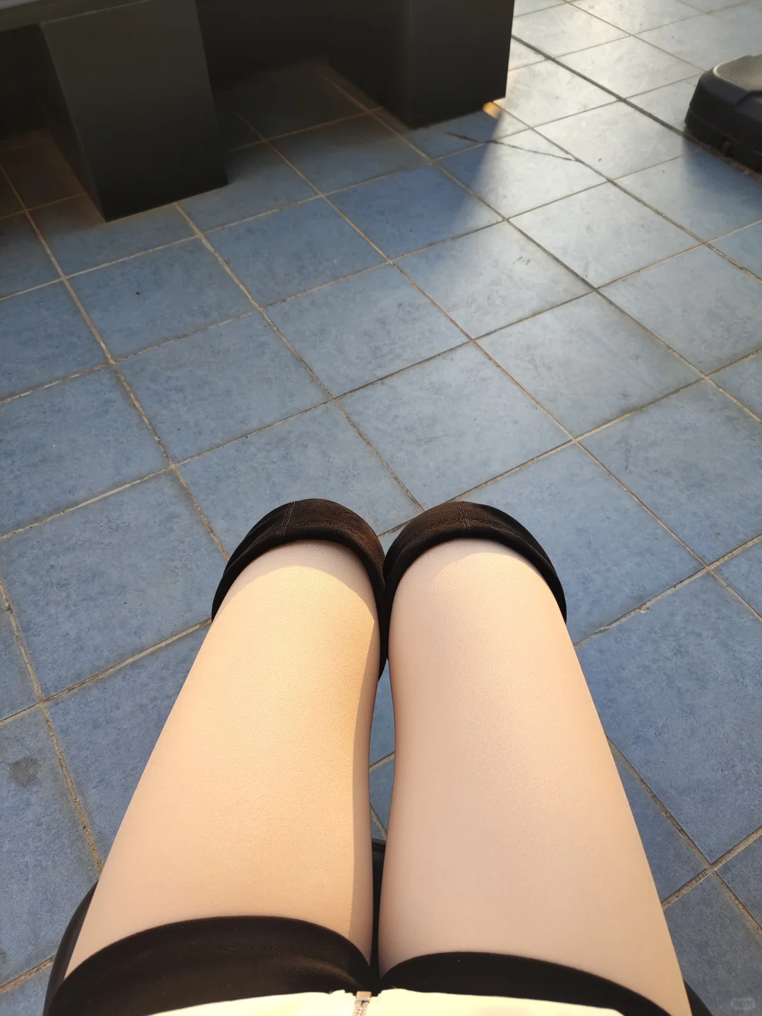 谁能看出来我穿了光腿神器