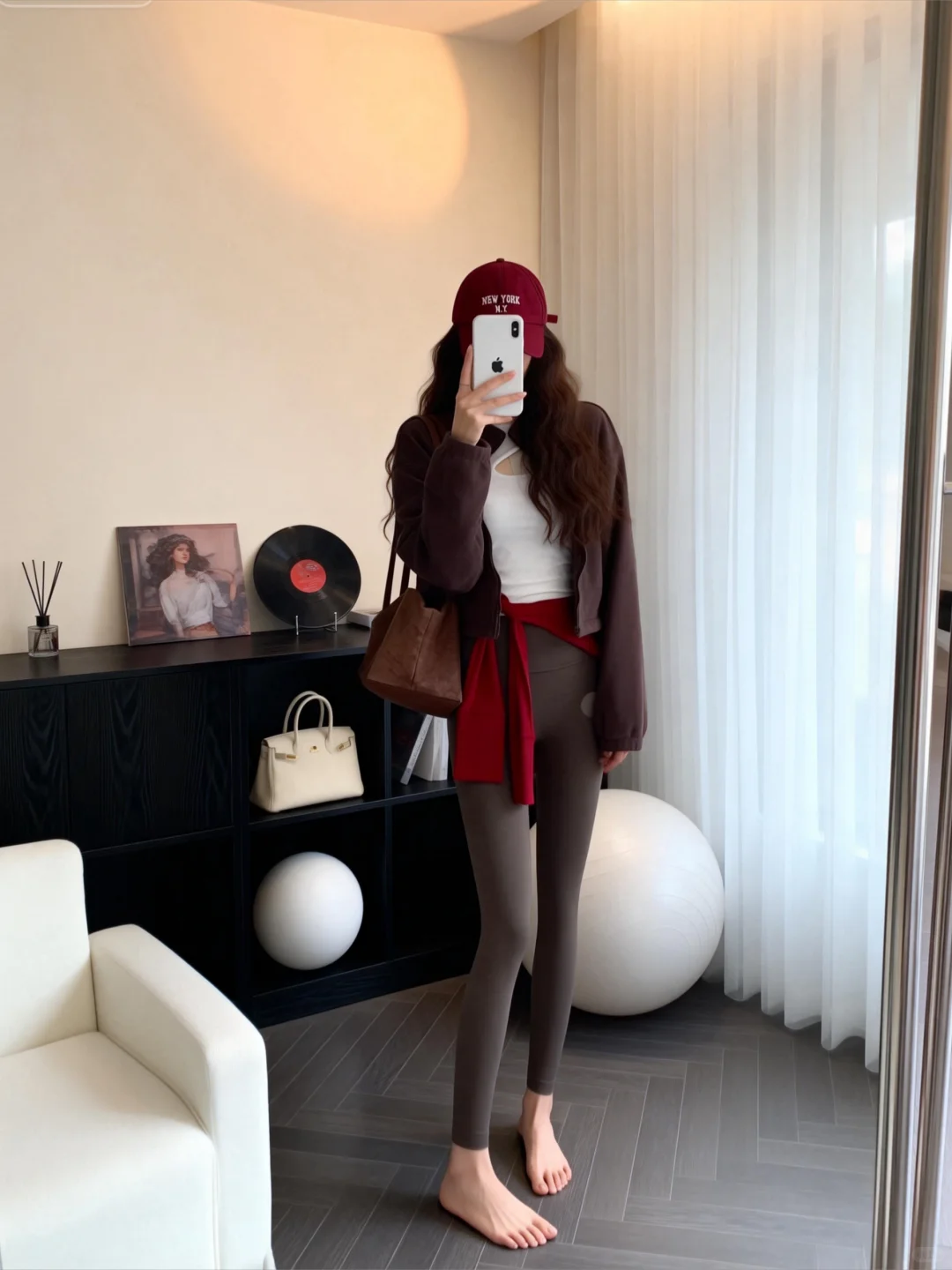 秋冬瑜伽服｜美拉德色系瑜伽服 🌰