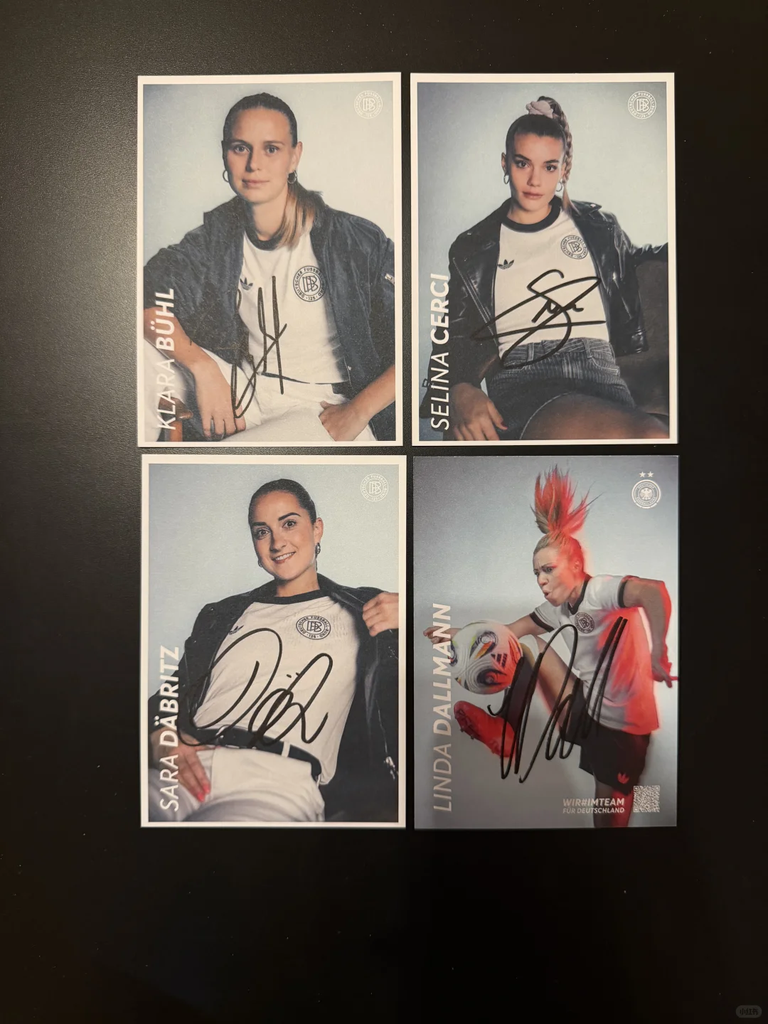 🇩🇪德国队女足125周年官卡