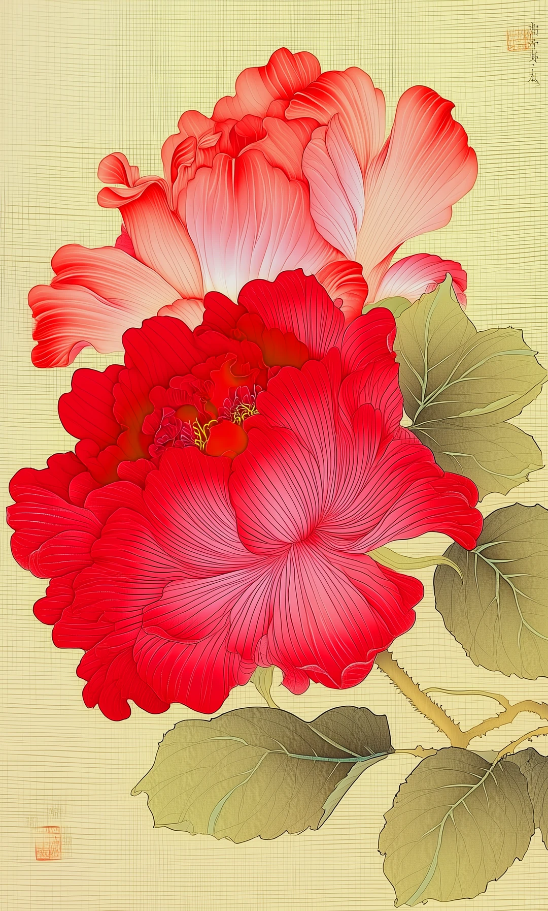 花卉图案-娇艳欲滴