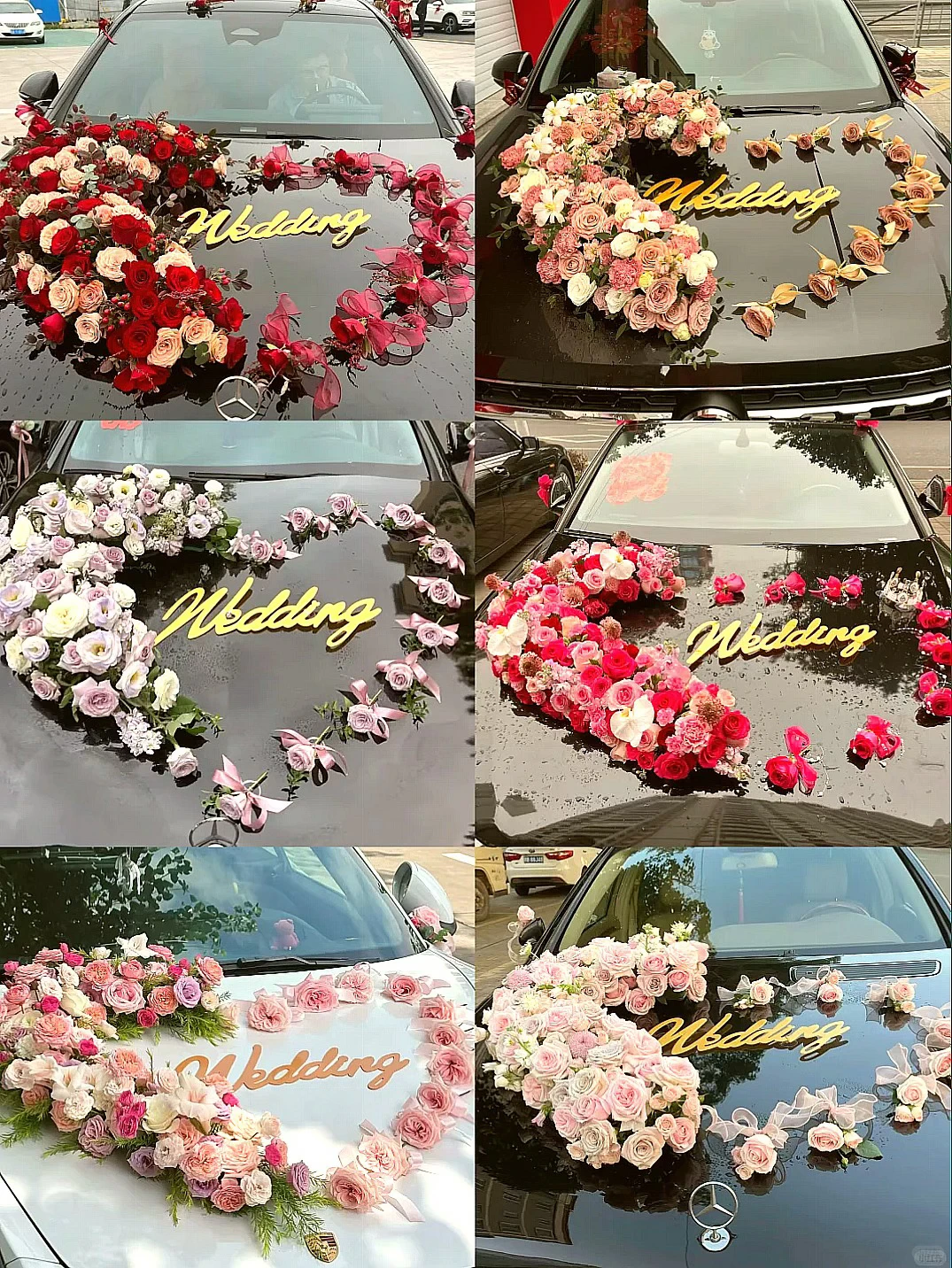 哇塞！ 曲阜婚车花都长啥样啊😱