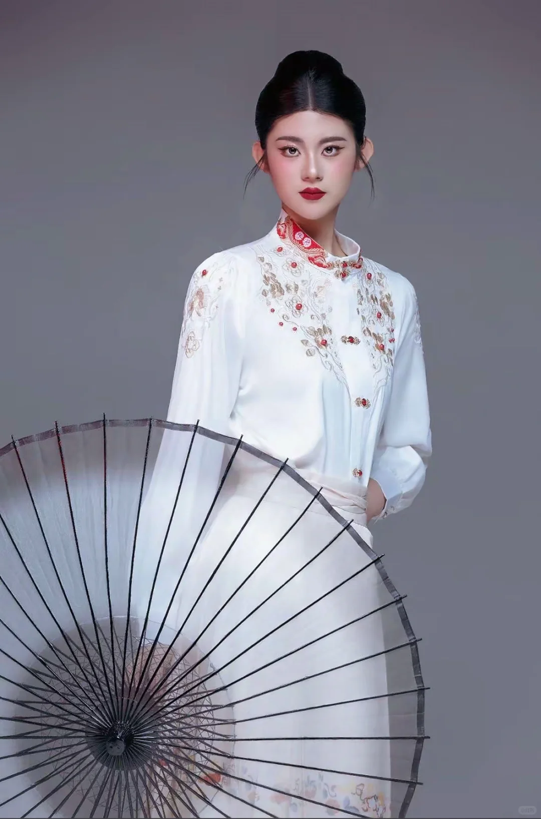 小偿写真、妆面模特