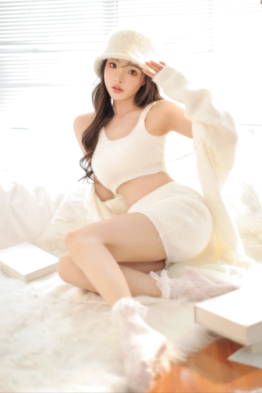 冬日温柔系写真｜被白色包裹的治愈时光❄️