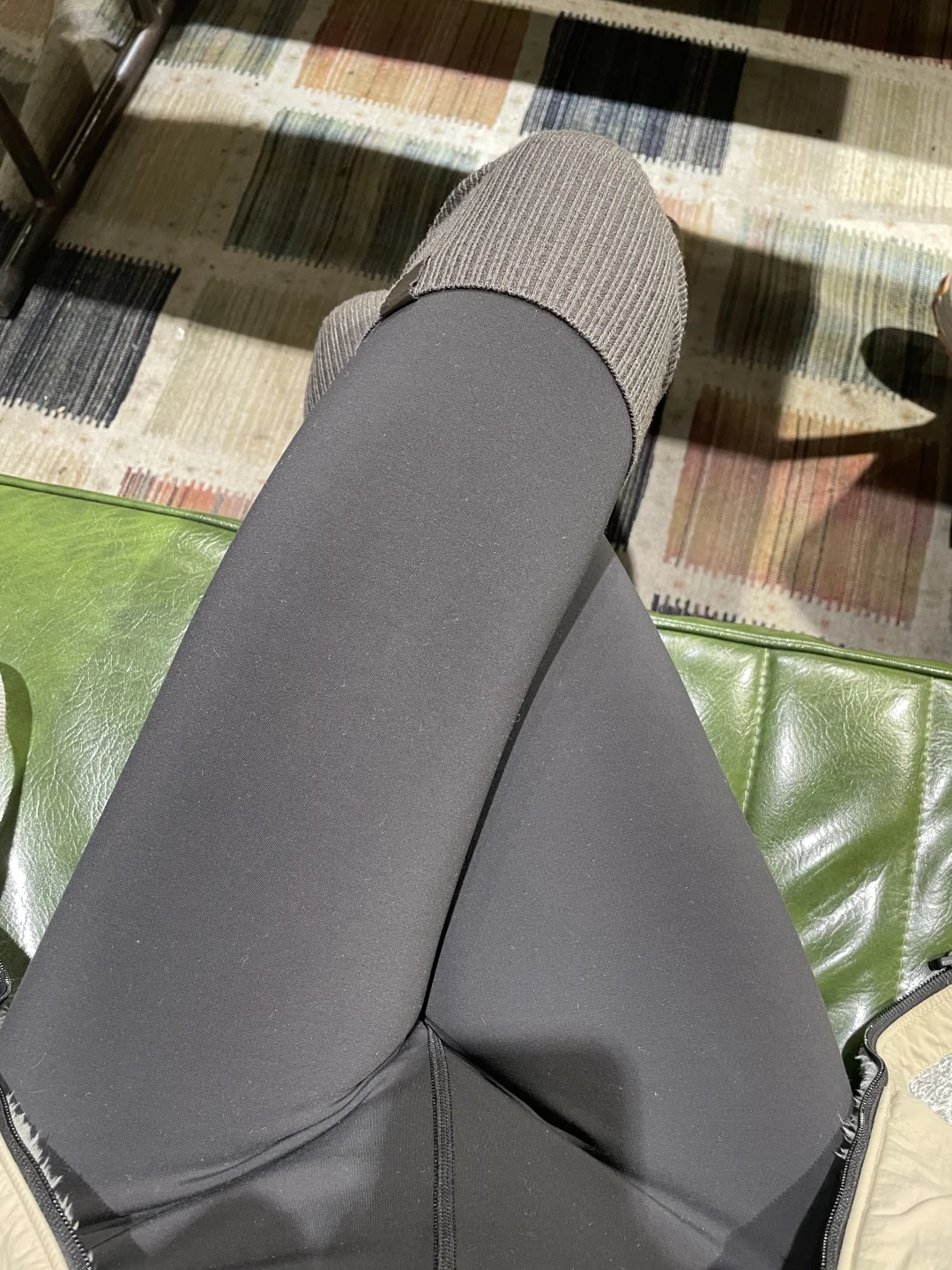 ♠️黑色系瑜伽裤配袜套♠️