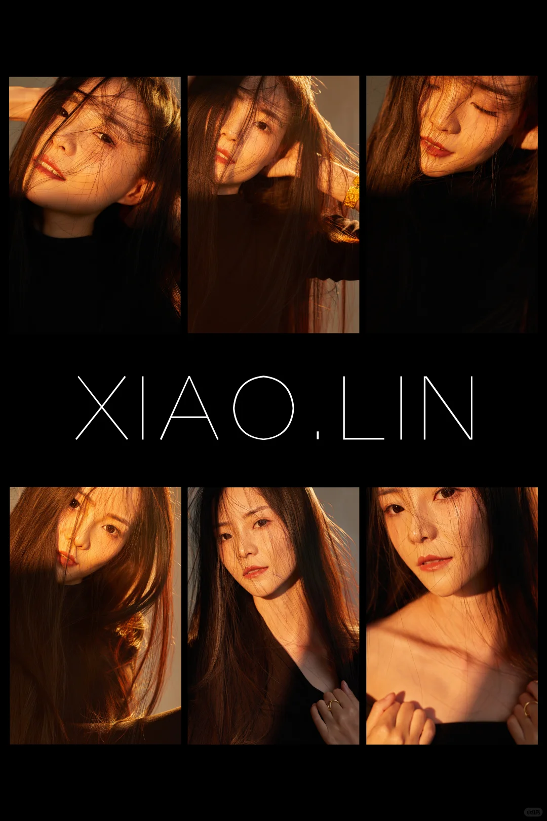 高级感肖像写真暗调肖像