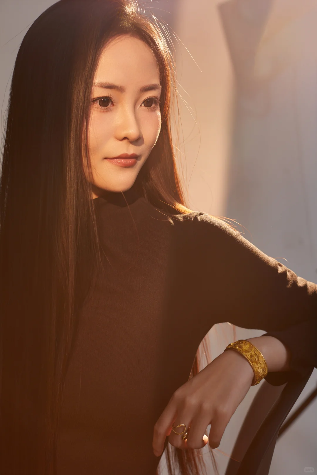 高级感肖像写真暗调肖像