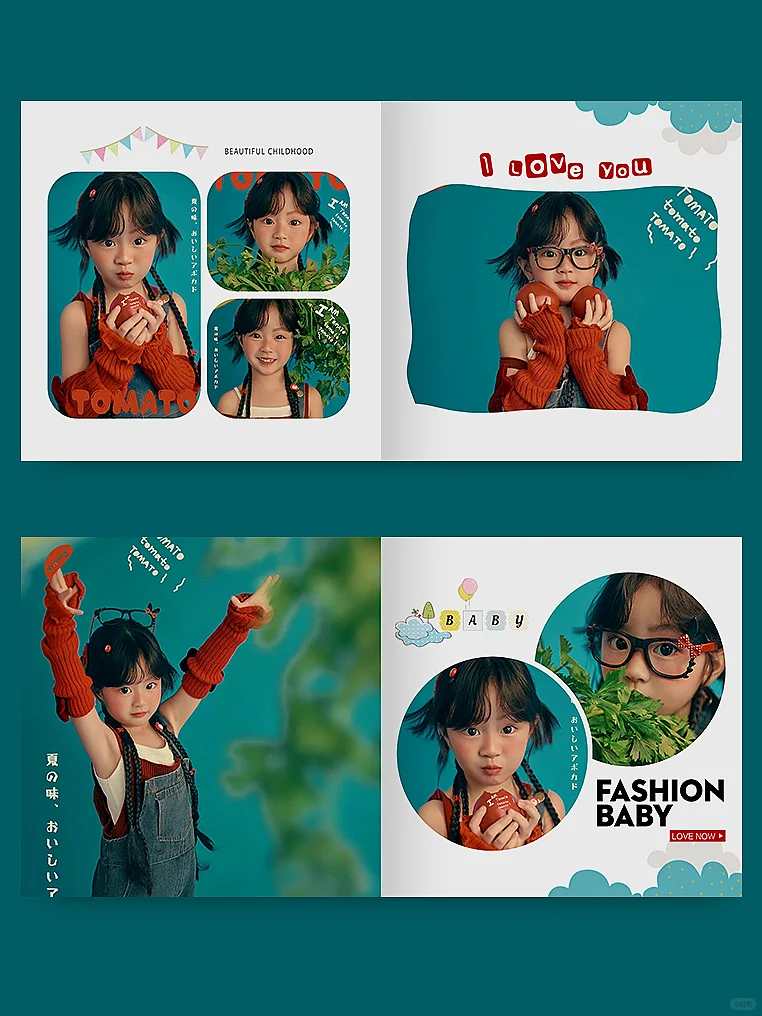 儿童相册排版 一份专属于她的礼物🎁