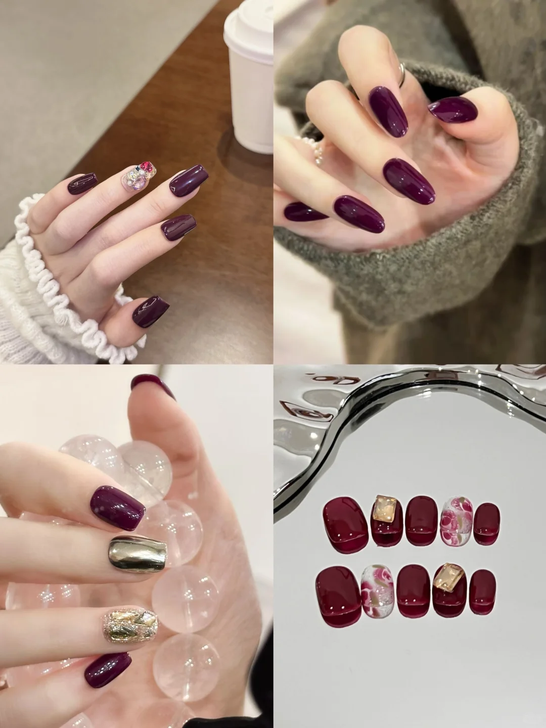 秋冬新款美甲|私藏一些美女味很浓的美甲