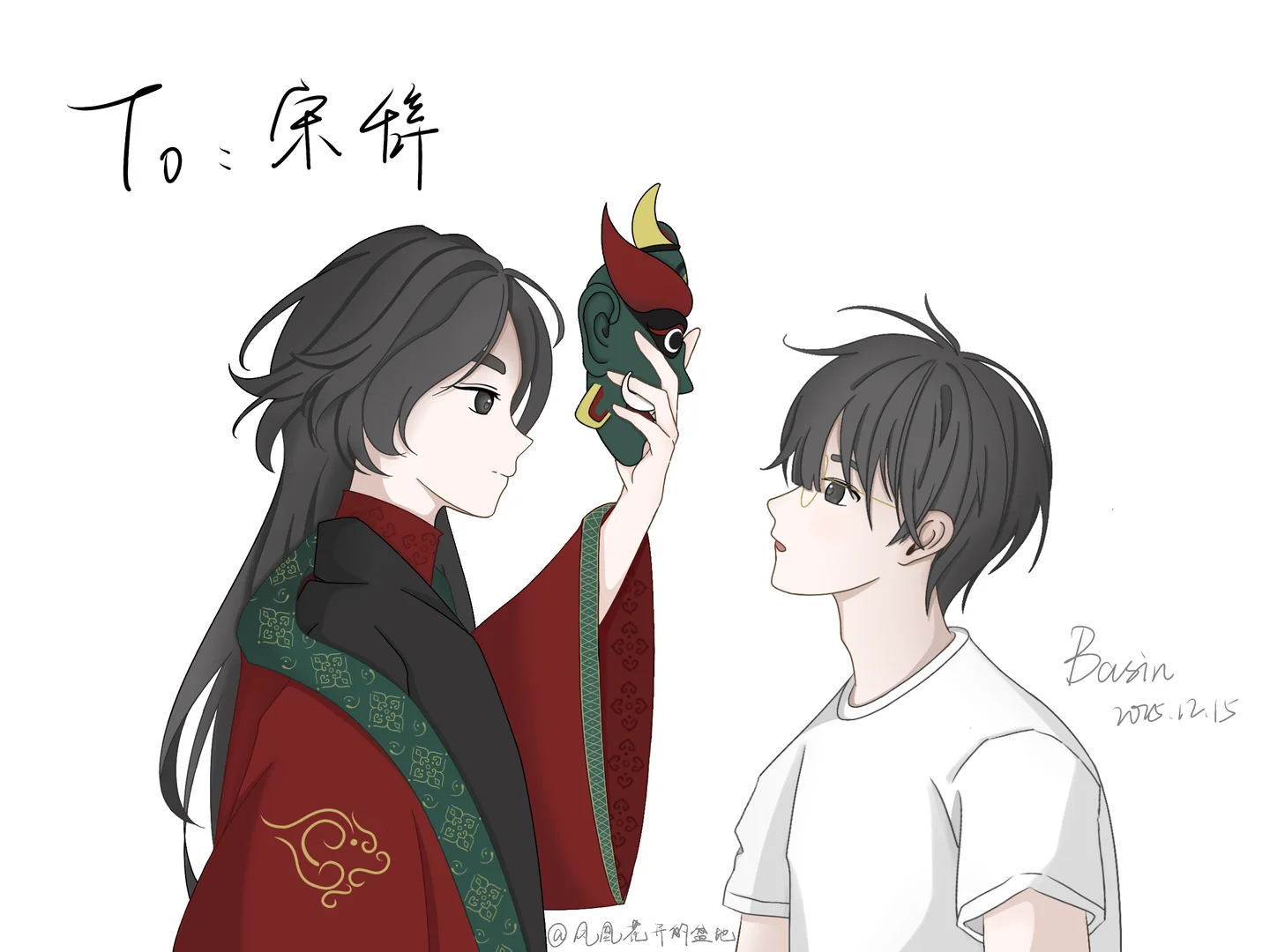 【牙猫】长发傩师猫与探灵博主牙