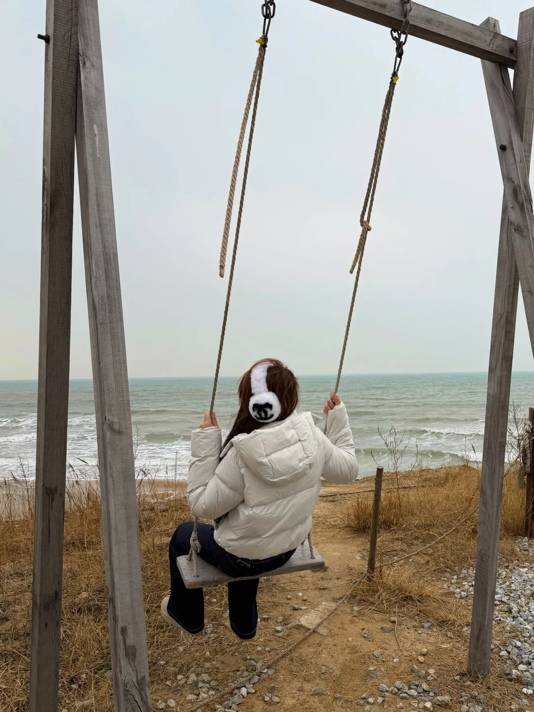 Bubble coffee 海边秋千也太好拍了吧