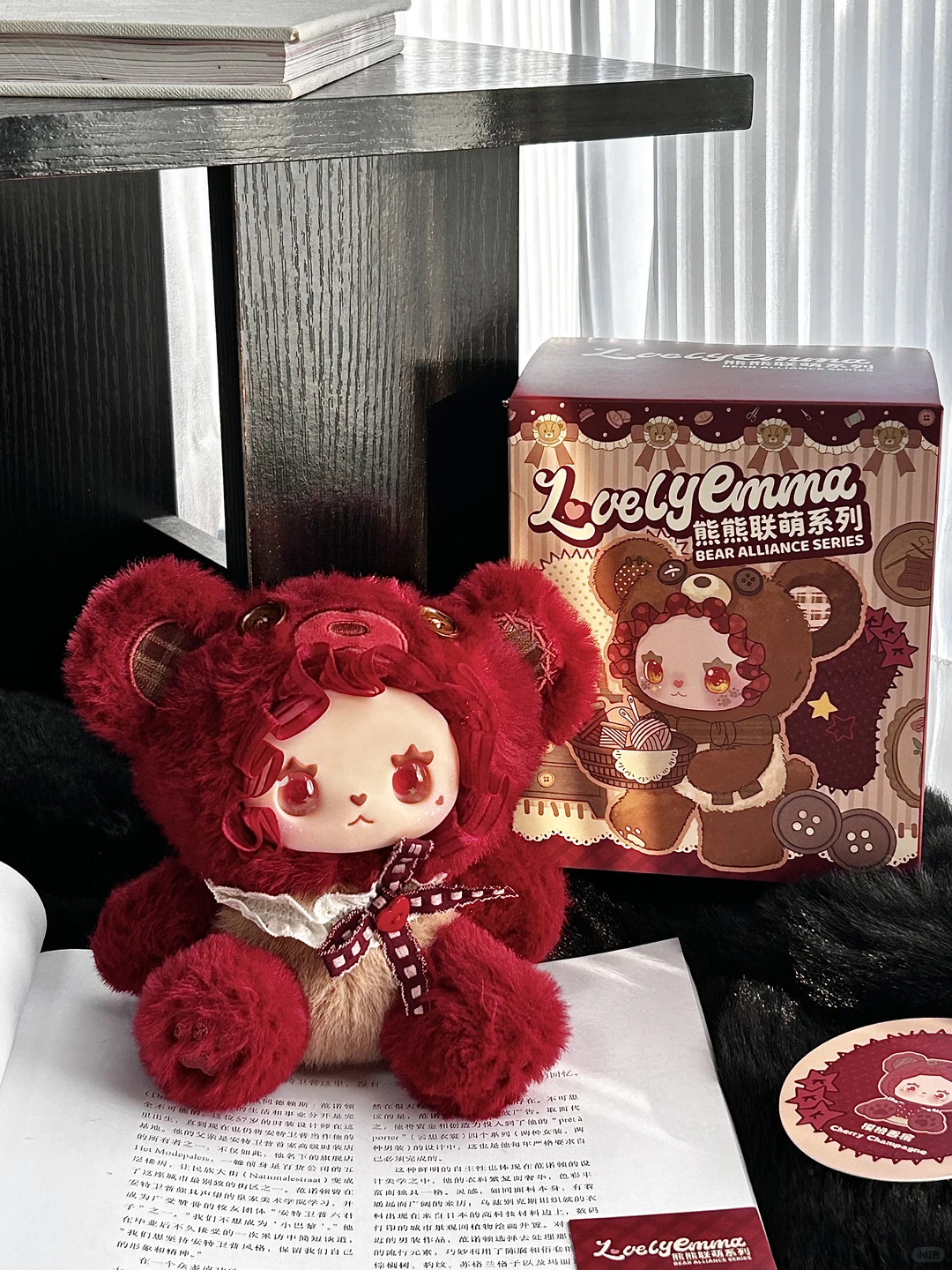 🍒🧸 喜提“樱桃香槟”，今日第一份甜运！