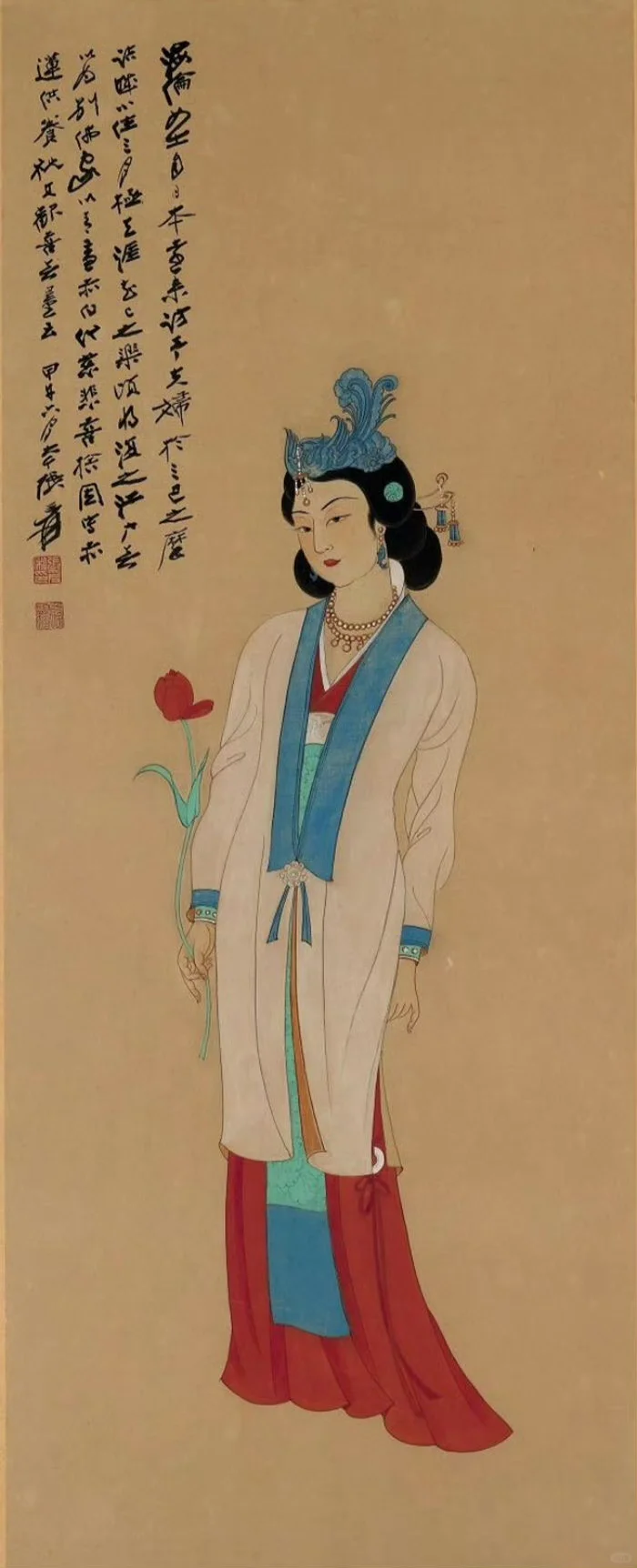 张大千眼中的美女