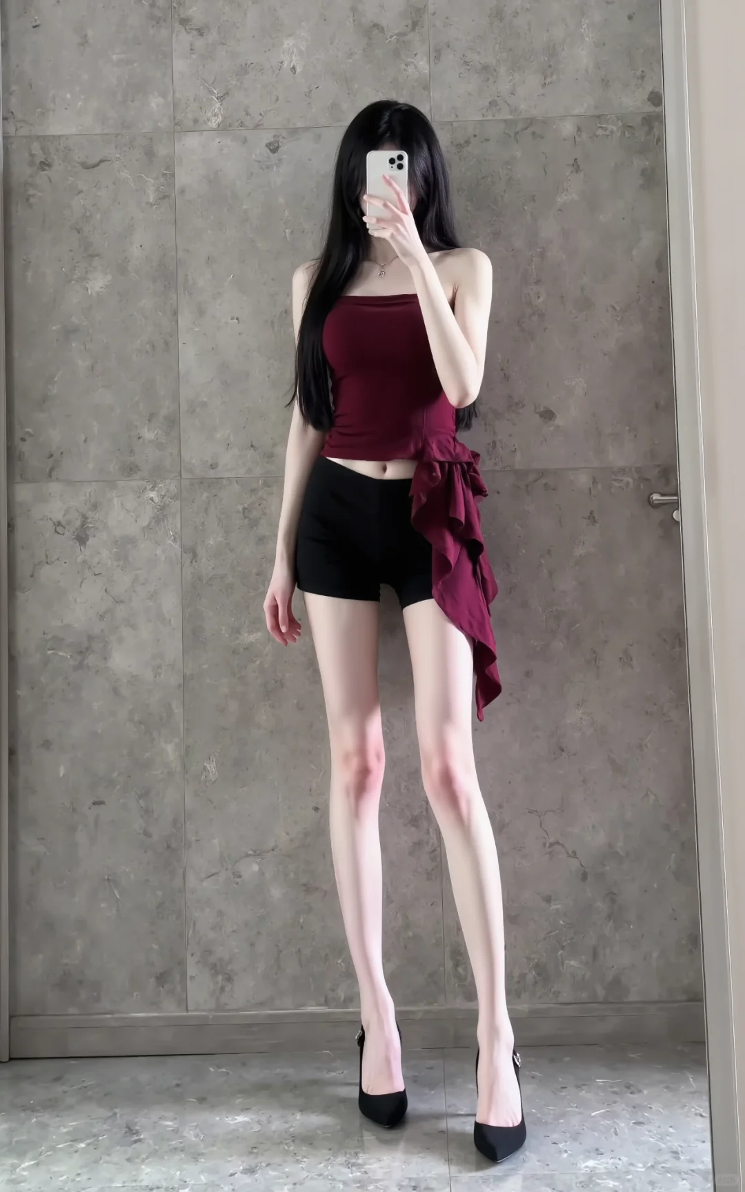 御姐素材、今天是性感御姐风～