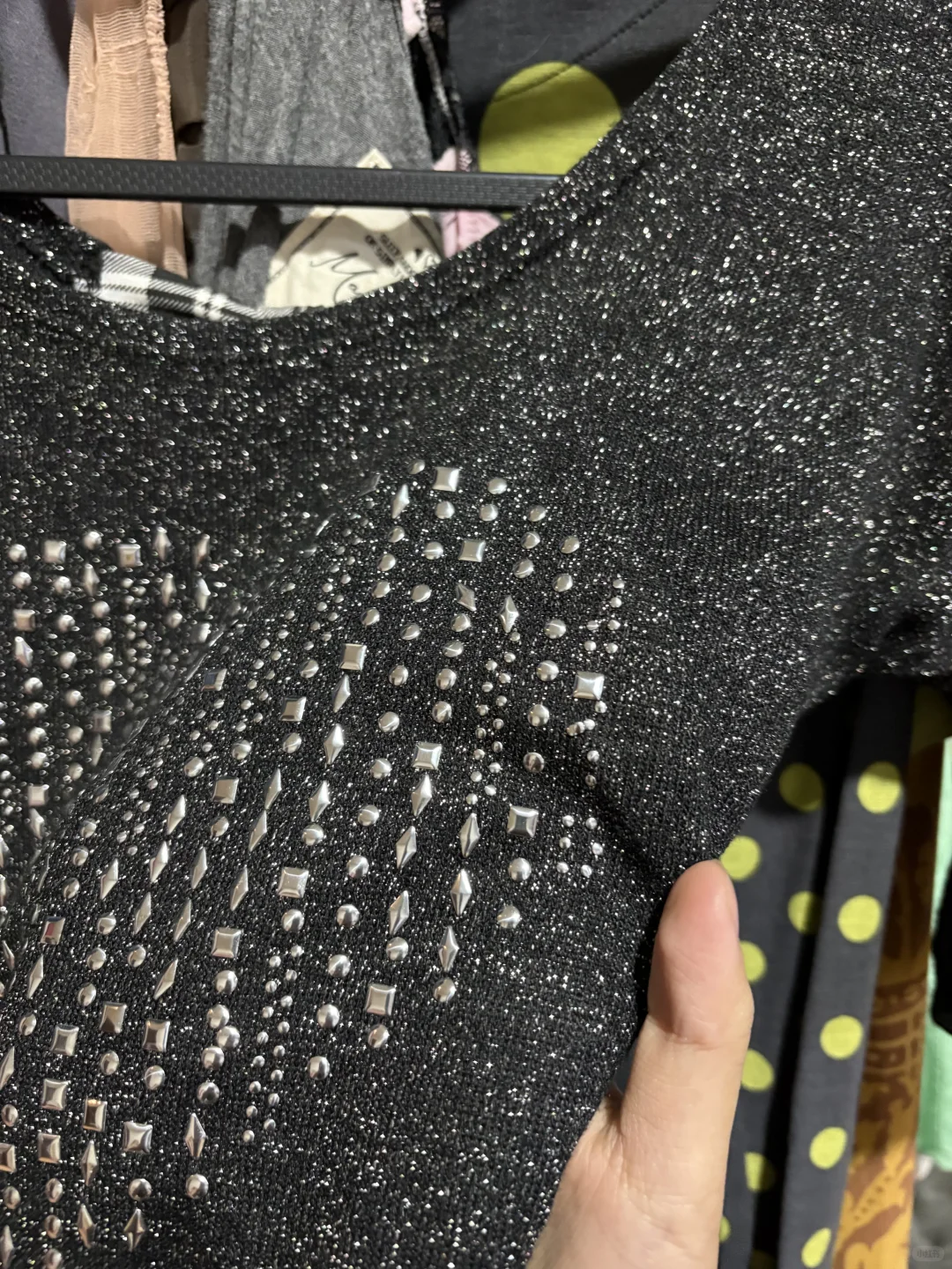 涩谷辣妹y2k亚文化 假两件蝴蝶结开襟爱心