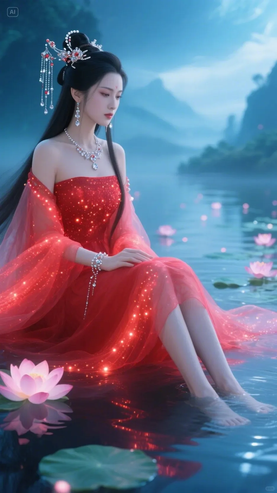 美人壁纸丨美若天仙，娇艳欲滴