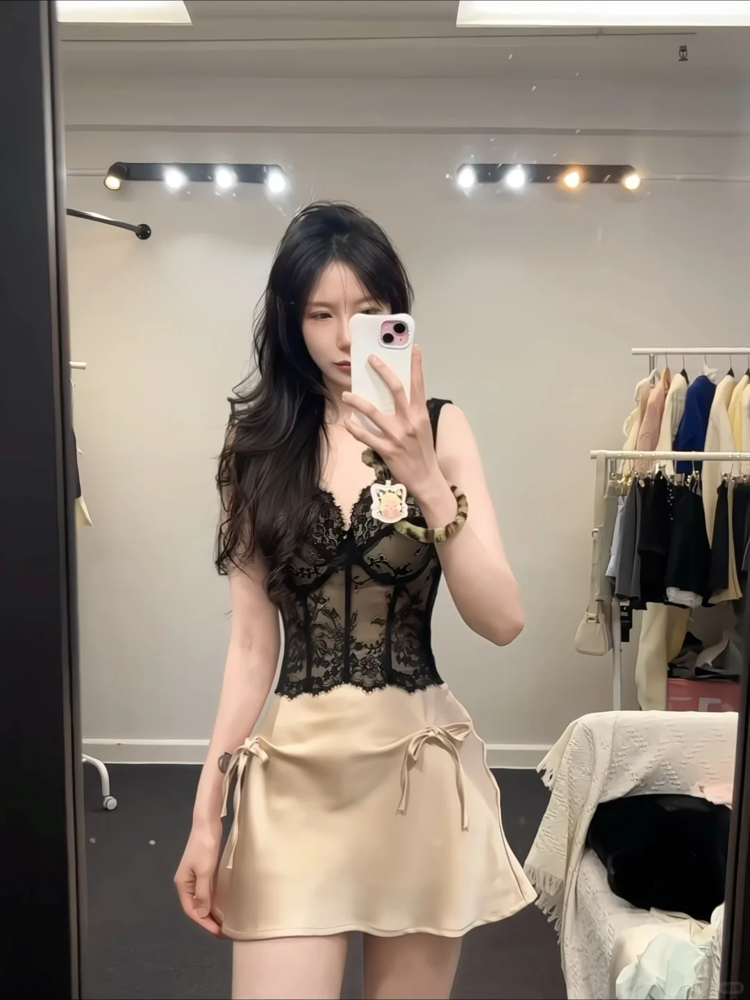 🖤🖤🖤蕾丝马甲真的是纯欲天花板～ 太绝了🔥