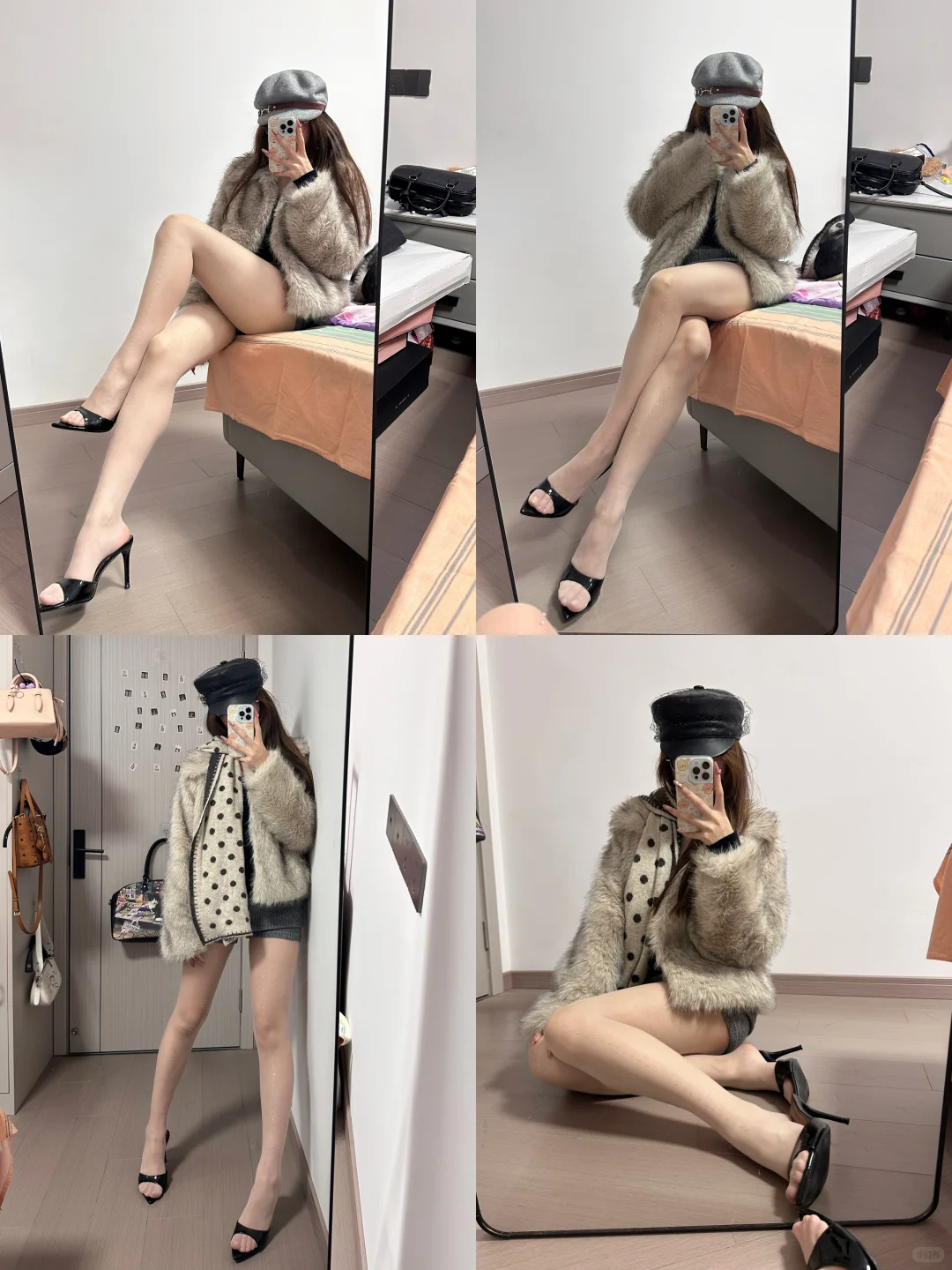 御姐感坐姿拍照姿势分享