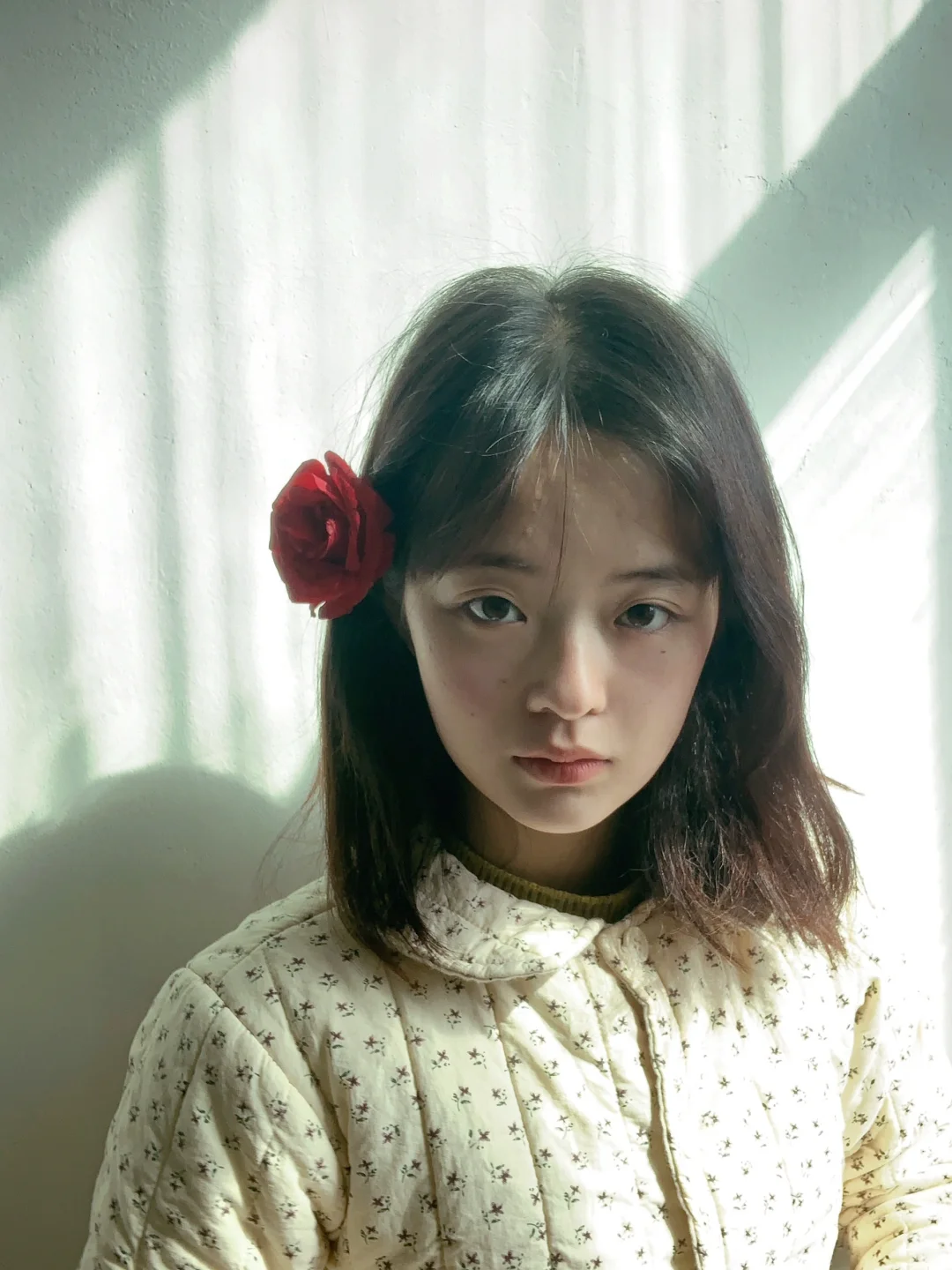 在玫瑰花🌹面前显得我有点嫩