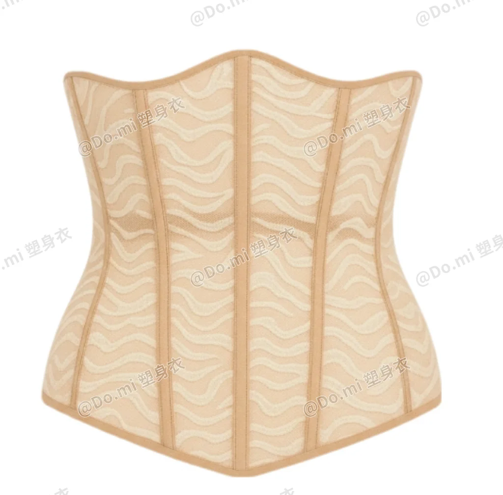 挖到宝了！裸色腰封胸衣也太藏肉了