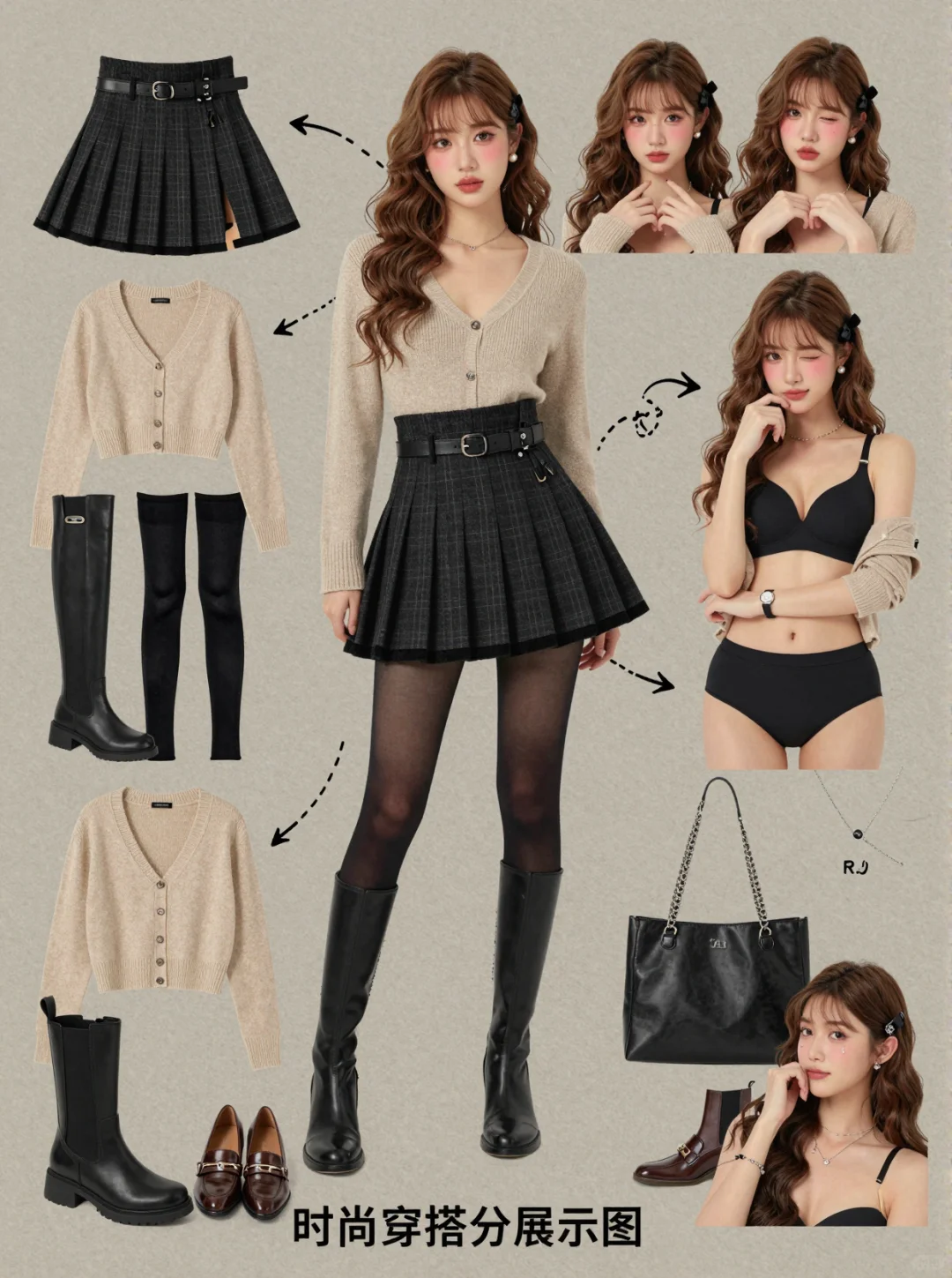 OOTD | 纯欲可爱风JK穿搭拆解