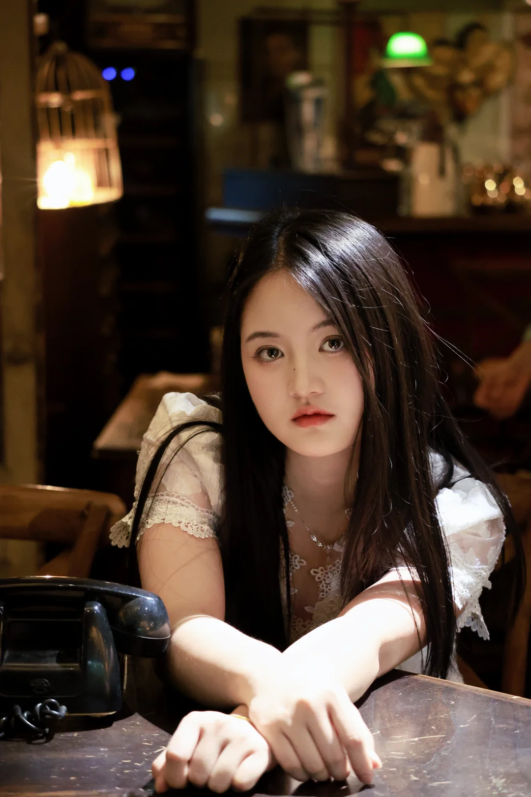 蹲蹲优秀的妆娘摄影老师合作出作品（模卡附