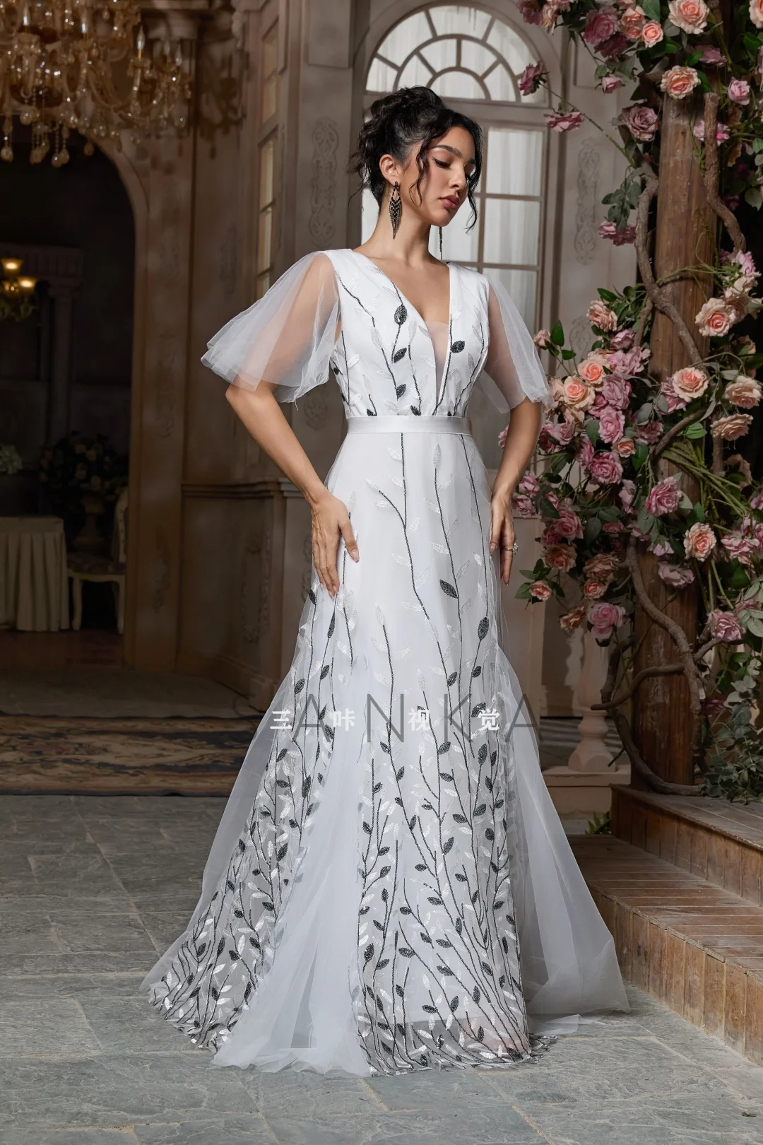 礼服👗|跨境电商外贸外模拍摄拼拍