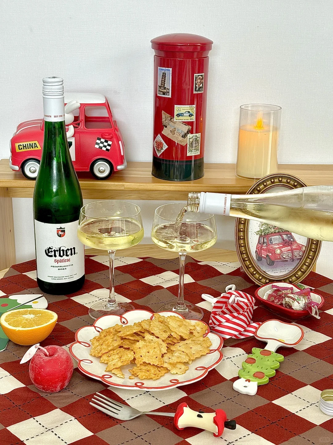 圣诞微醺来瓶雷司令喝喝吧～