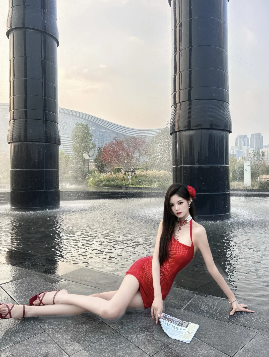 成都陪拍🔍SKP九宫格御姐拍照 轻松get