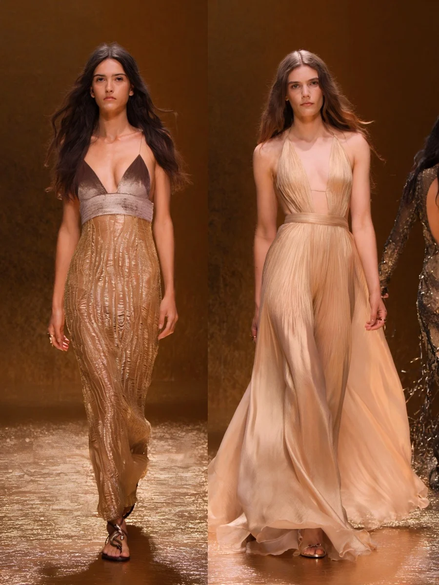 Roberto Cavalli 鎏金野玫瑰顶奢性感天花板