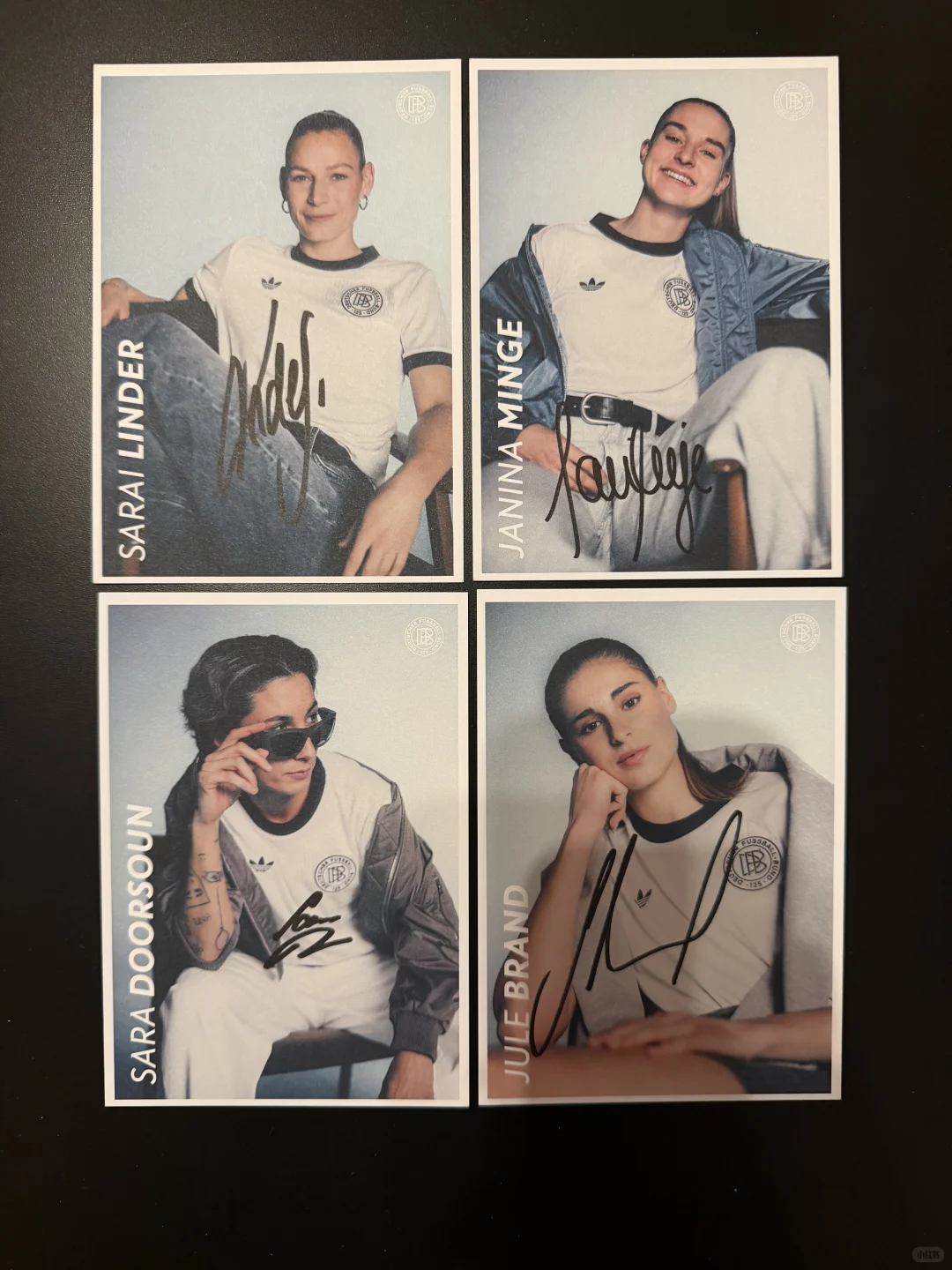 🇩🇪德国队女足125周年官卡