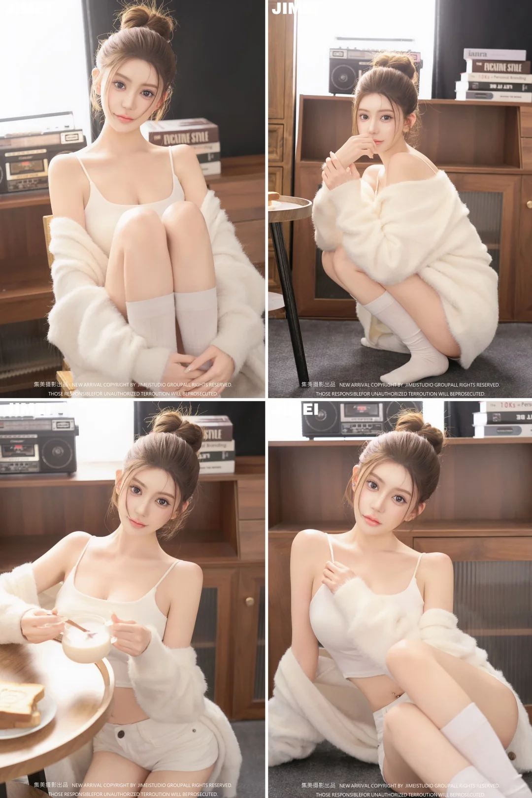 宅家纯欲少女写真｜来自慵懒居家氛围感🤍