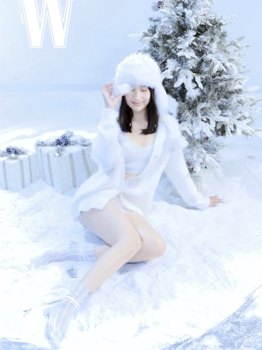 义乌写真｜冬天❄️怎么能没有雪景氛围感写真！