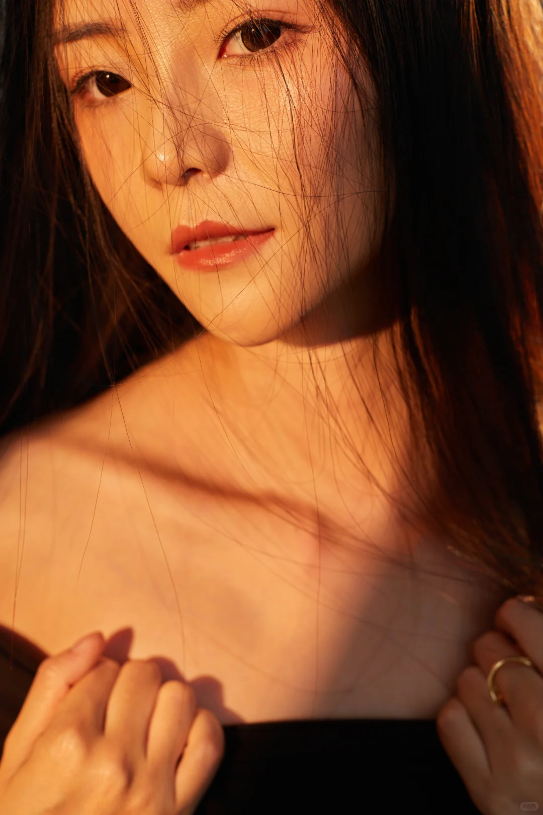 高级感肖像写真暗调肖像