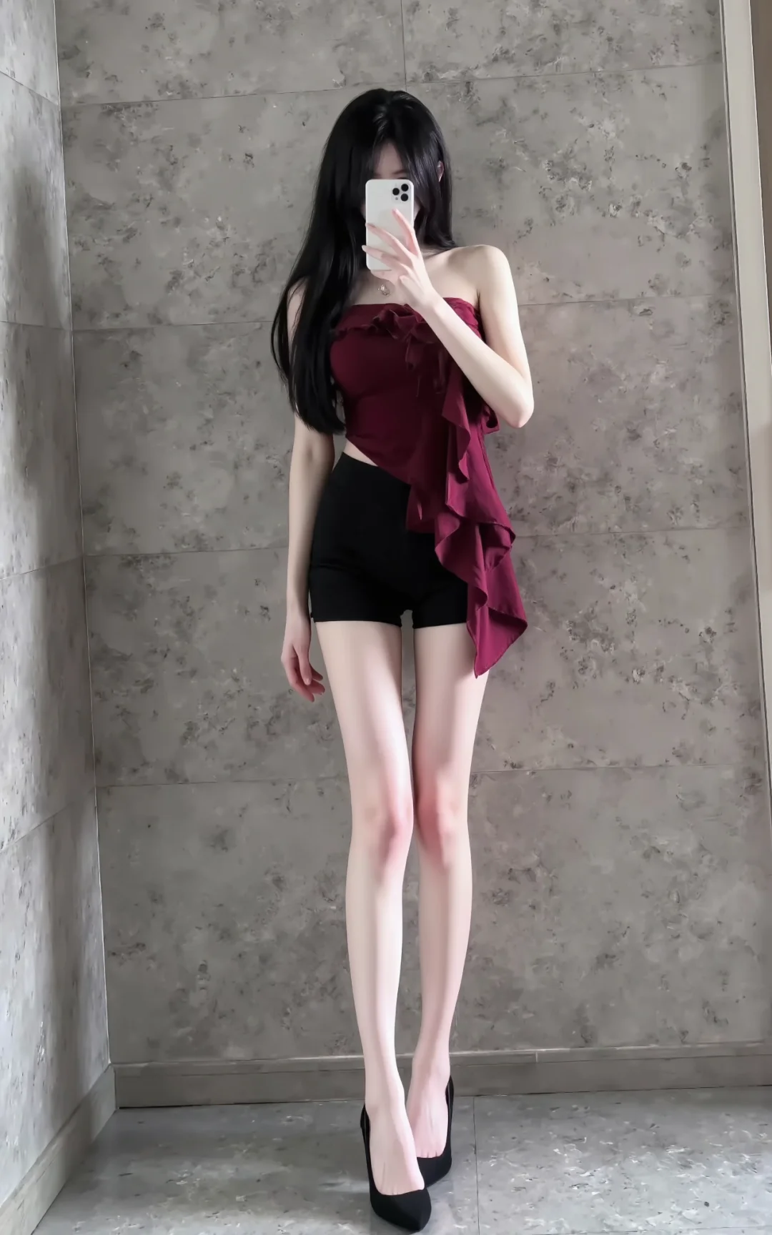 御姐素材、今天是性感御姐风～