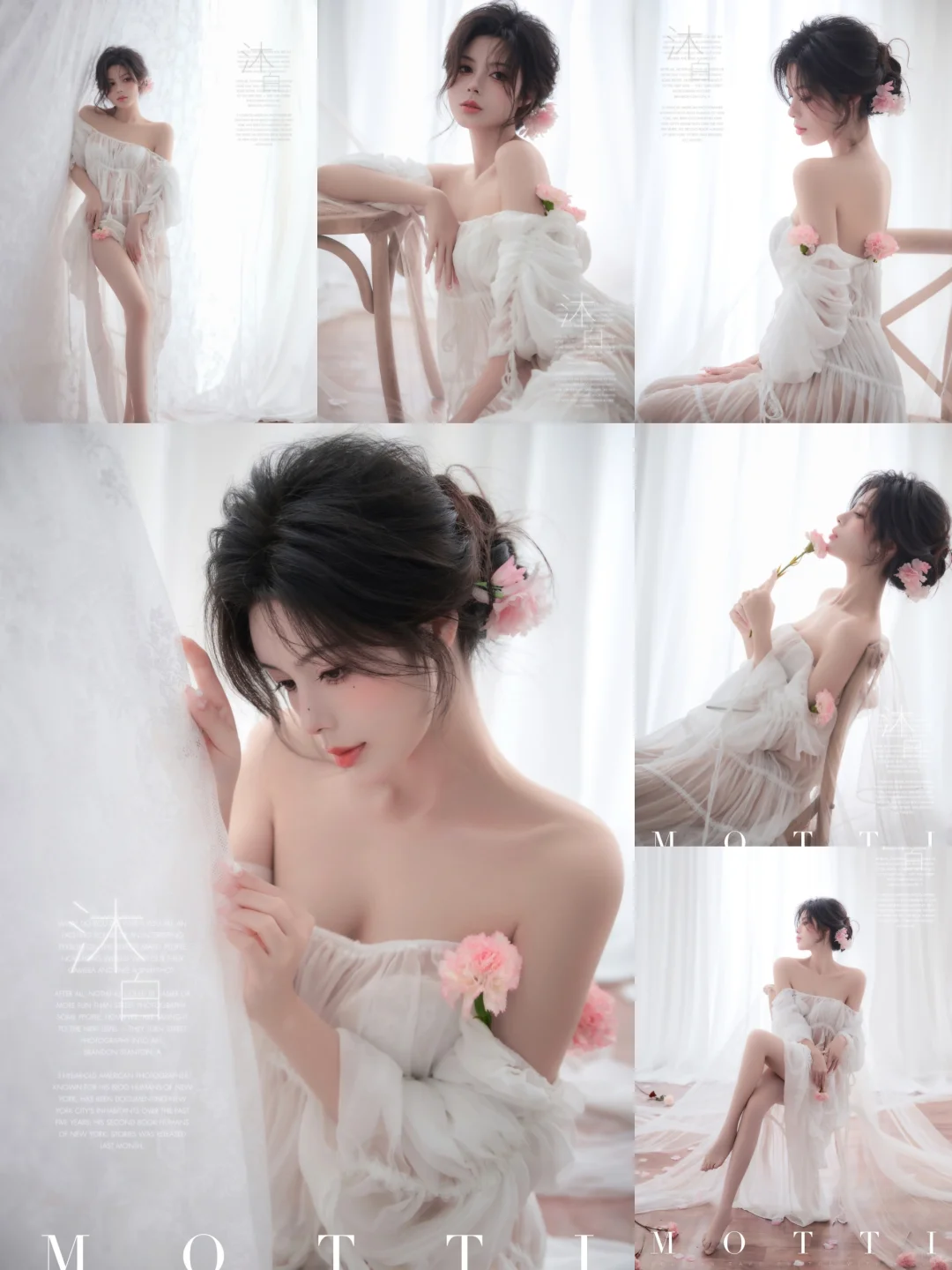 看一眼就沦陷🥀法式慵懒纯欲风写真