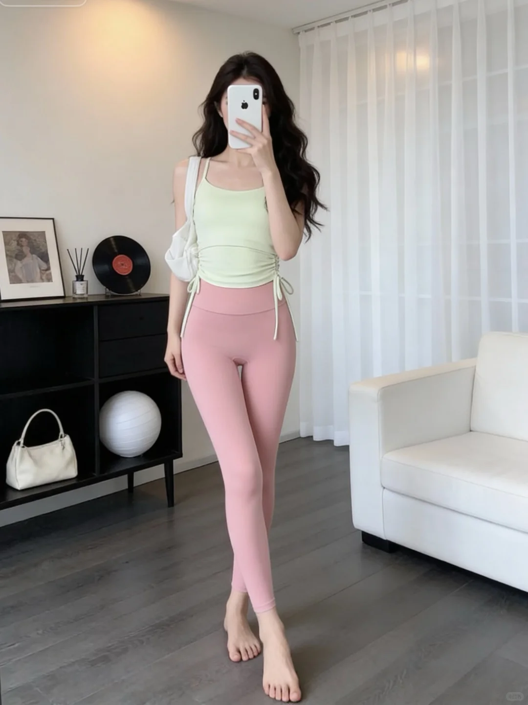 秋冬瑜伽服穿搭｜粉粉嫩嫩的瑜伽裤谁不爱啊