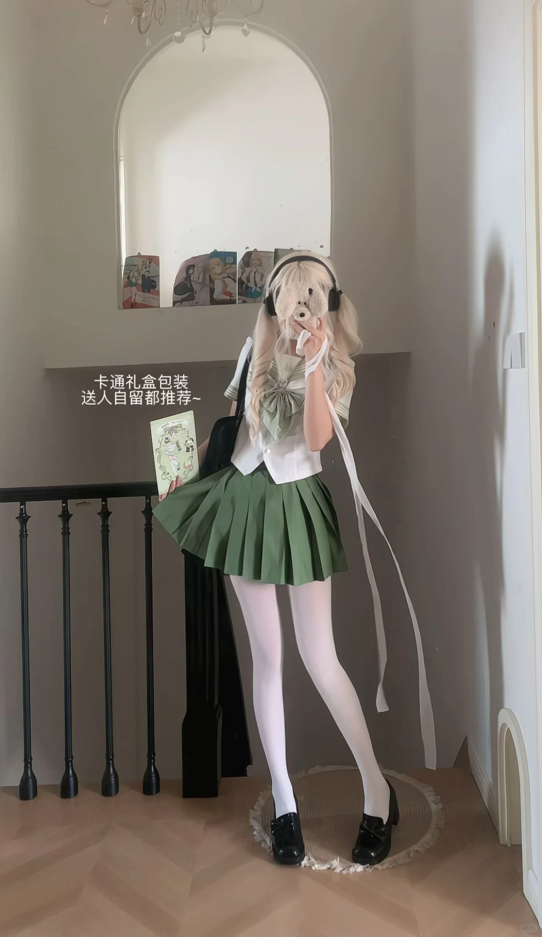 168✌️二次元漫画感袜子厚白搭配来咯！