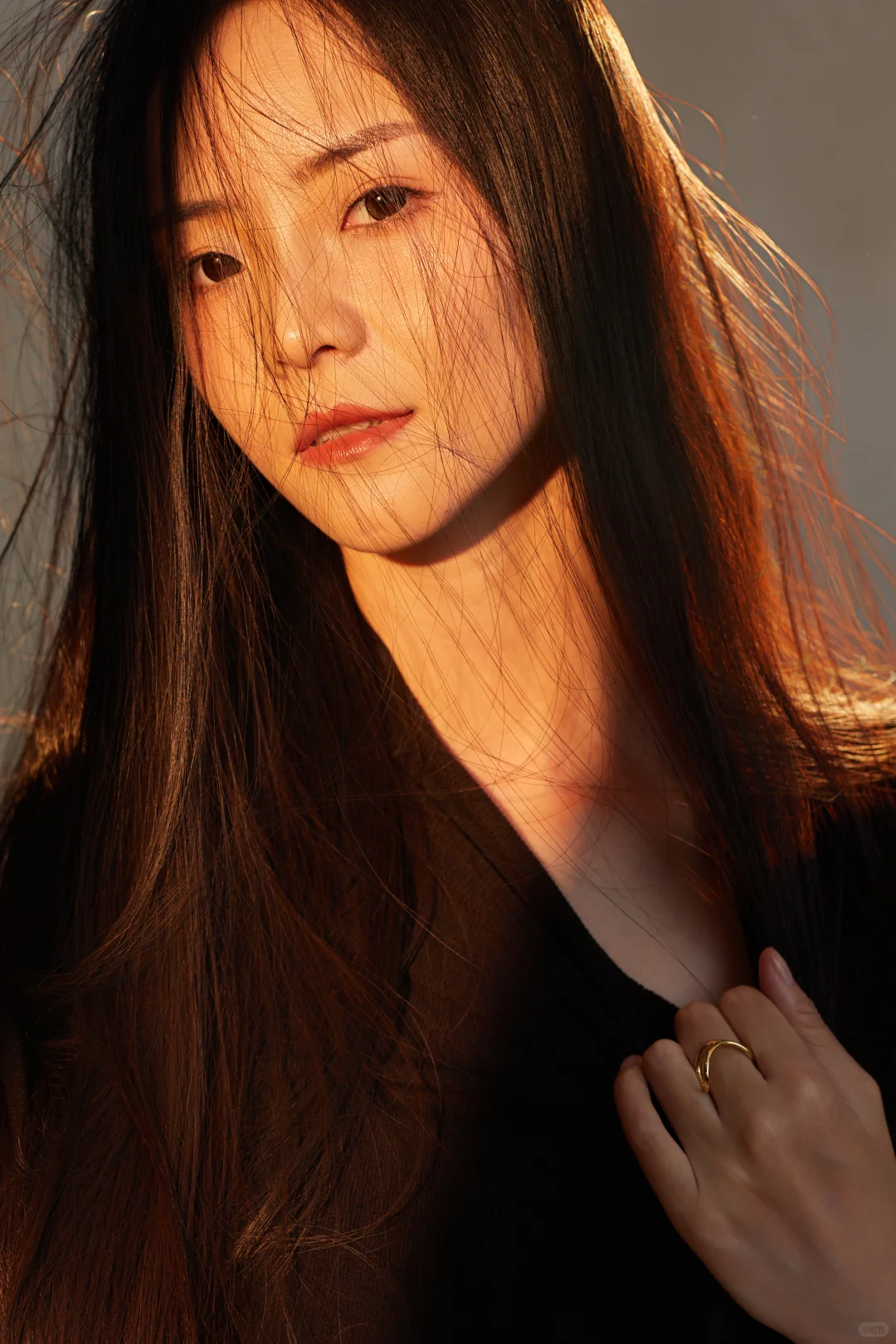 高级感肖像写真暗调肖像