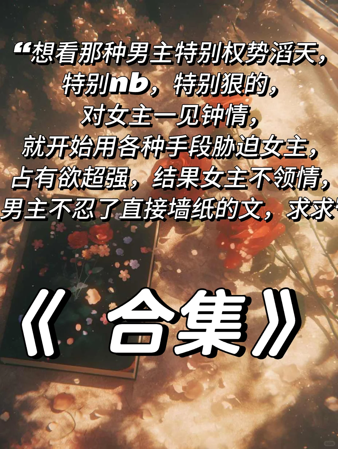 女主很美，男主权势滔天合集