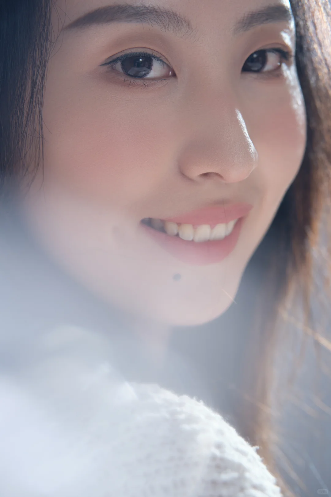 纯黑白质感肖像摄影